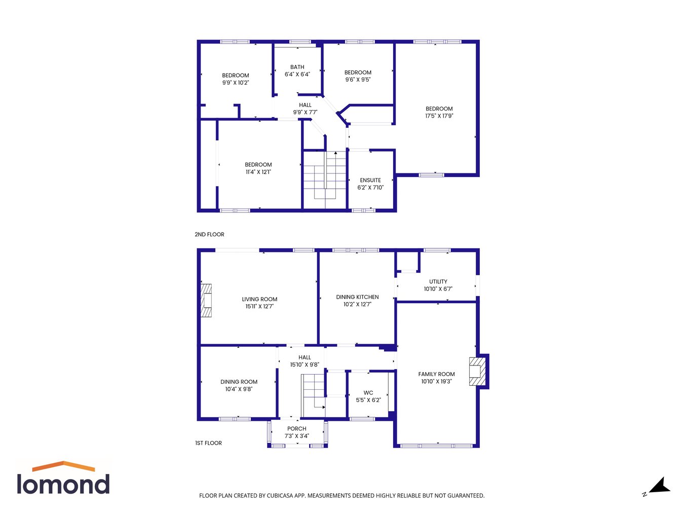 22, Westfield Road, Kilmarnock floorplan
