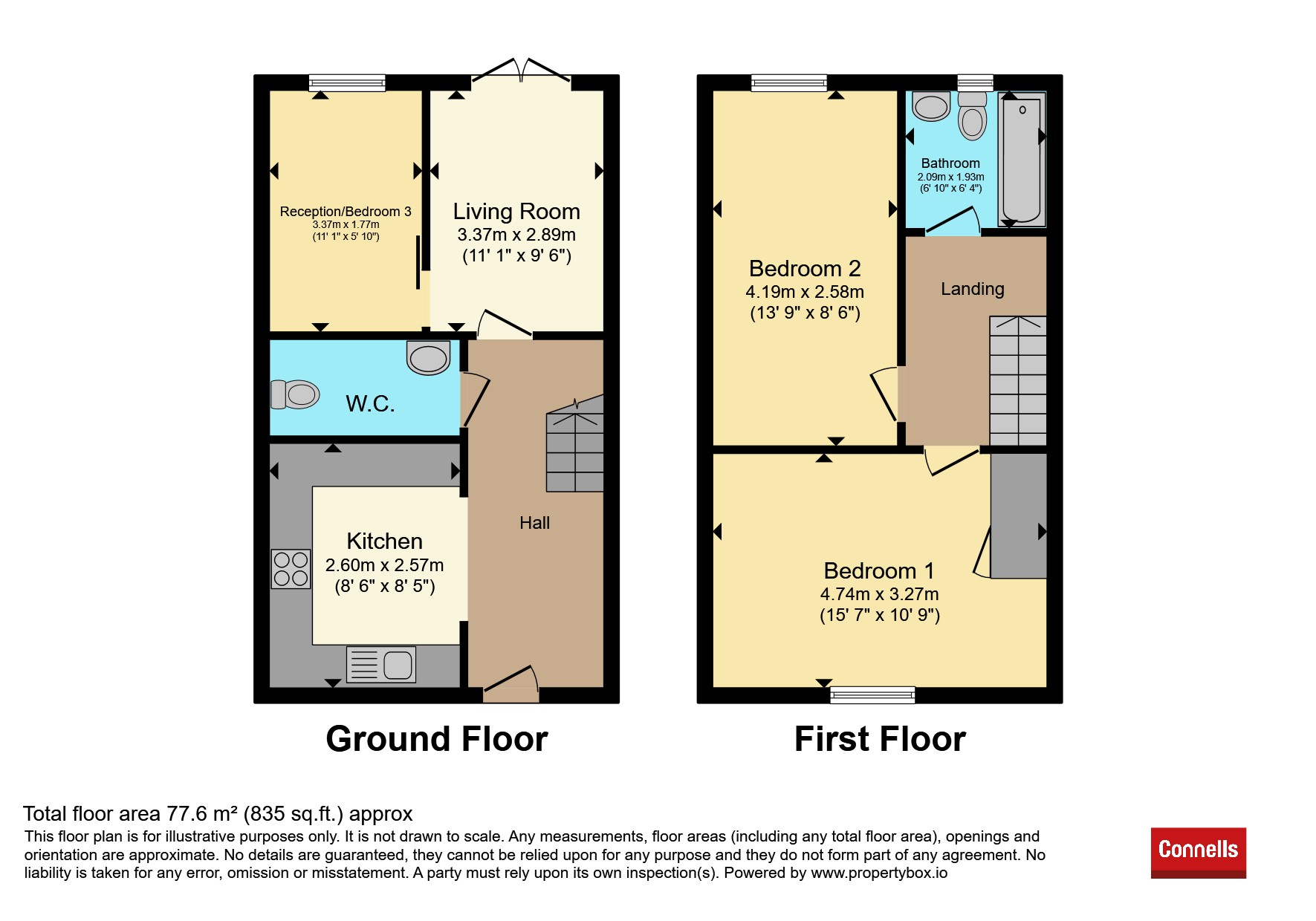 2, Poppy Walk, HEREFORD floorplan
