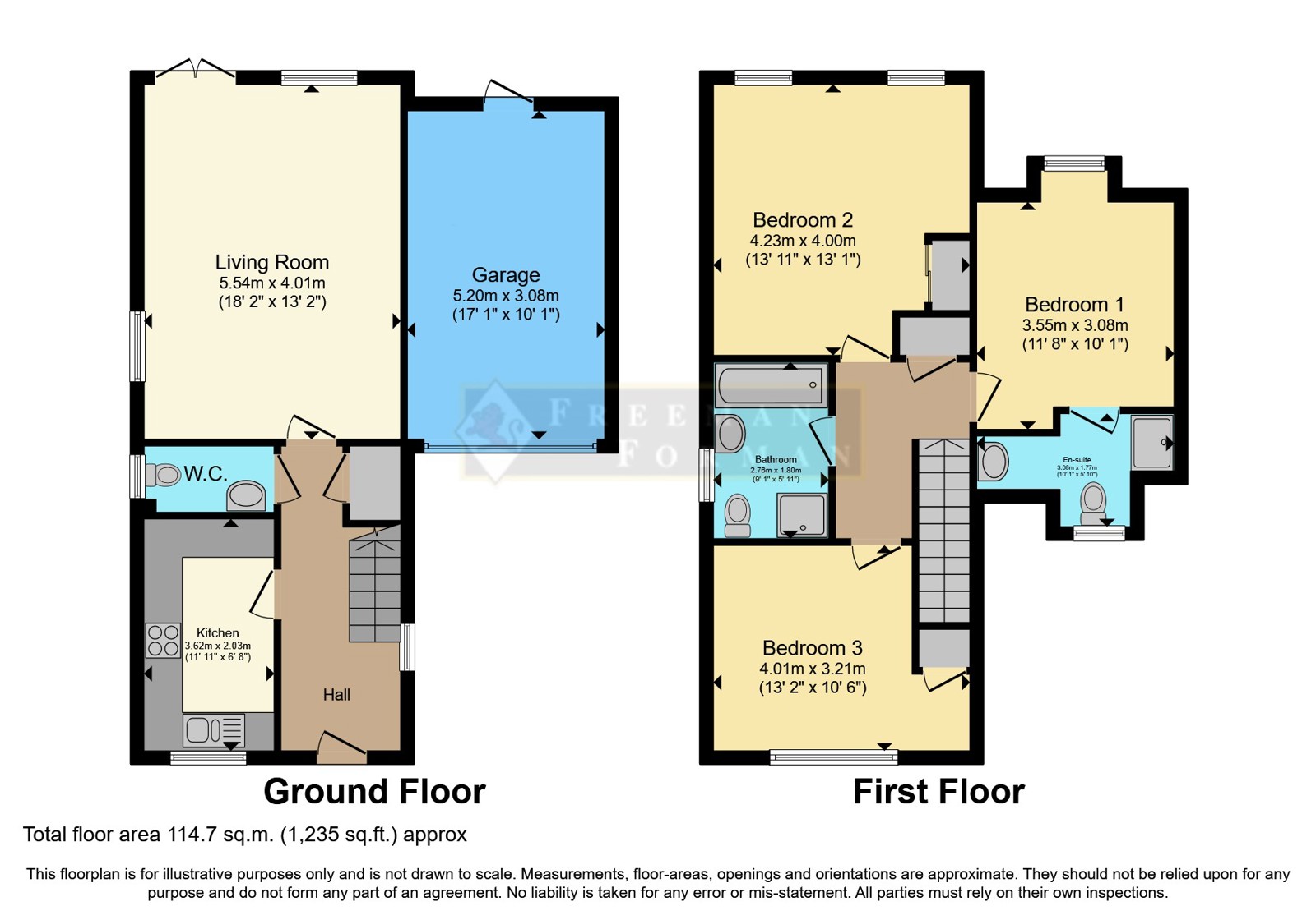 Plot 2, 4, Chantry Close, Lewes floorplan