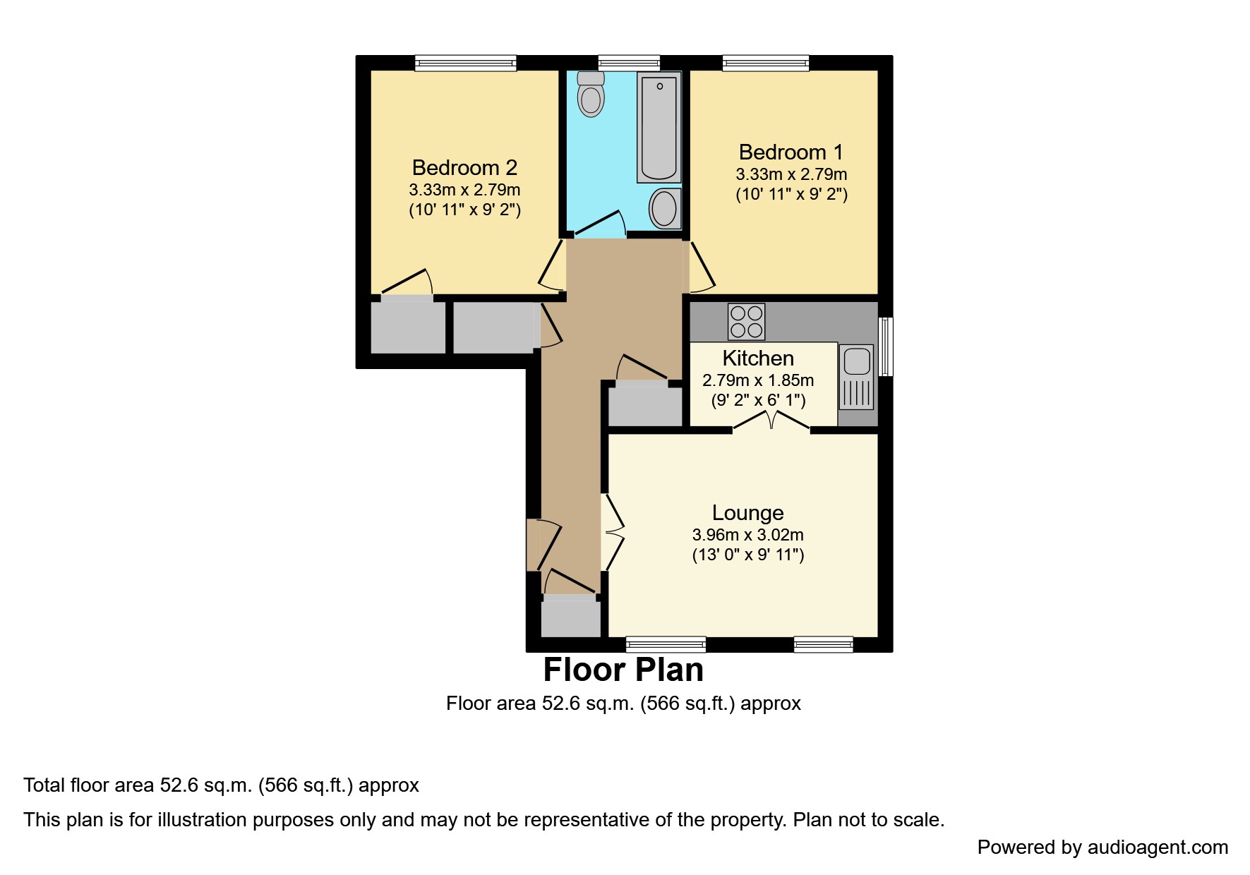 Scalebeck Court, Workington, Cumbria CA14, 2 bedroom flat for sale ...