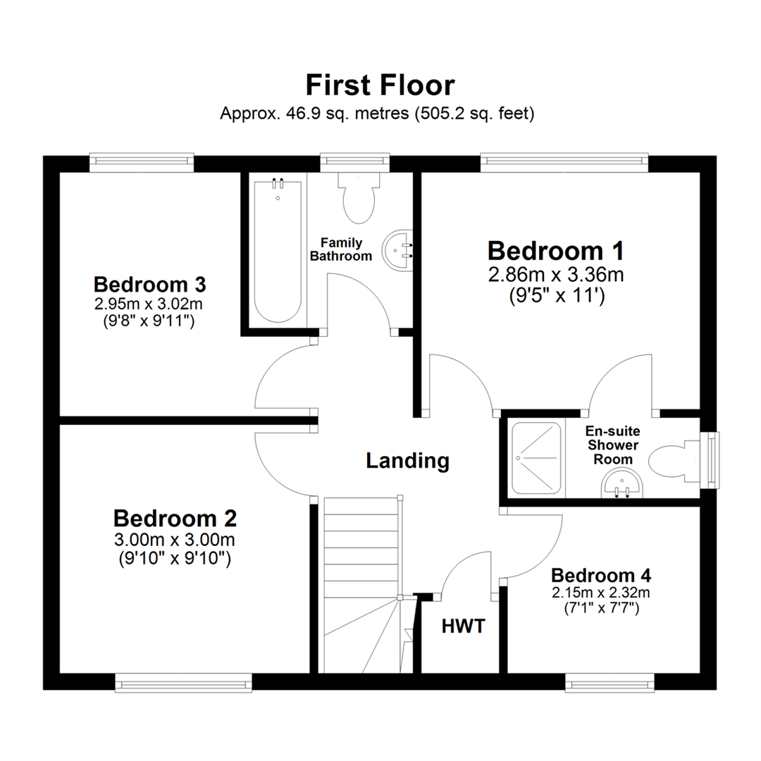 15, Jesse Close, Selby floorplan