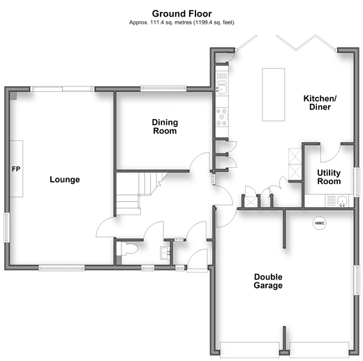 St. Nicholas Road, Littlestone floorplan