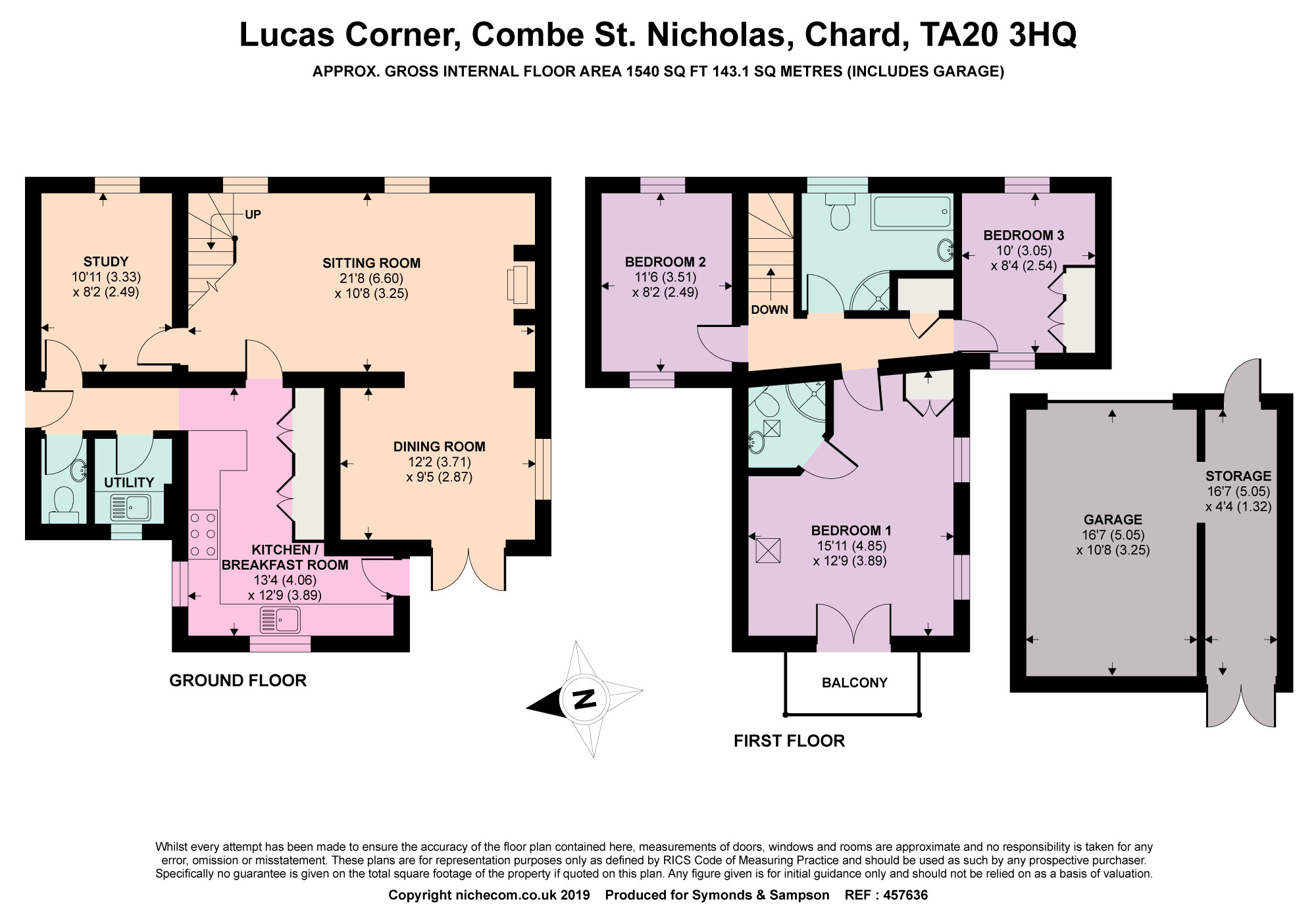 4 Bedrooms Semi-detached house for sale in Lucas Corner, Combe St. Nicholas, Chard, Somerset TA20