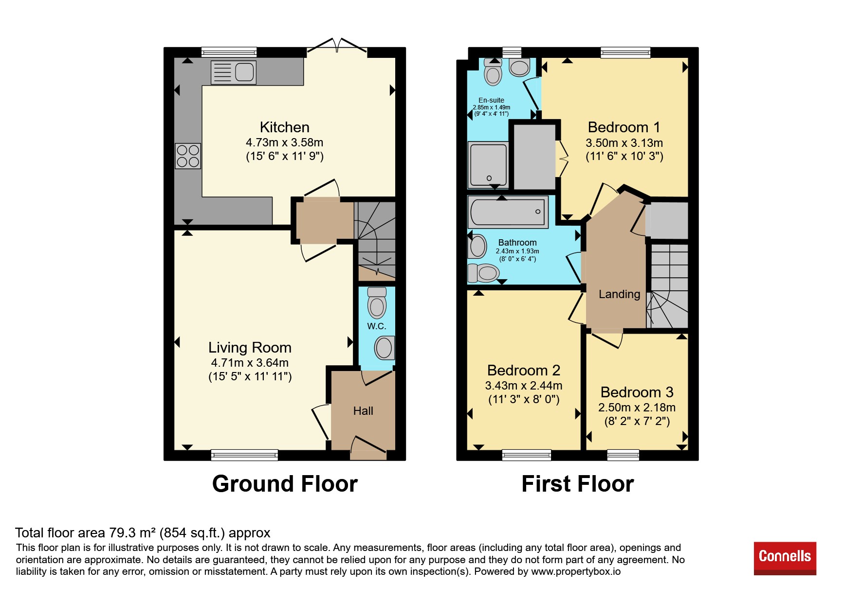 6, Einstein Walk, Northampton floorplan