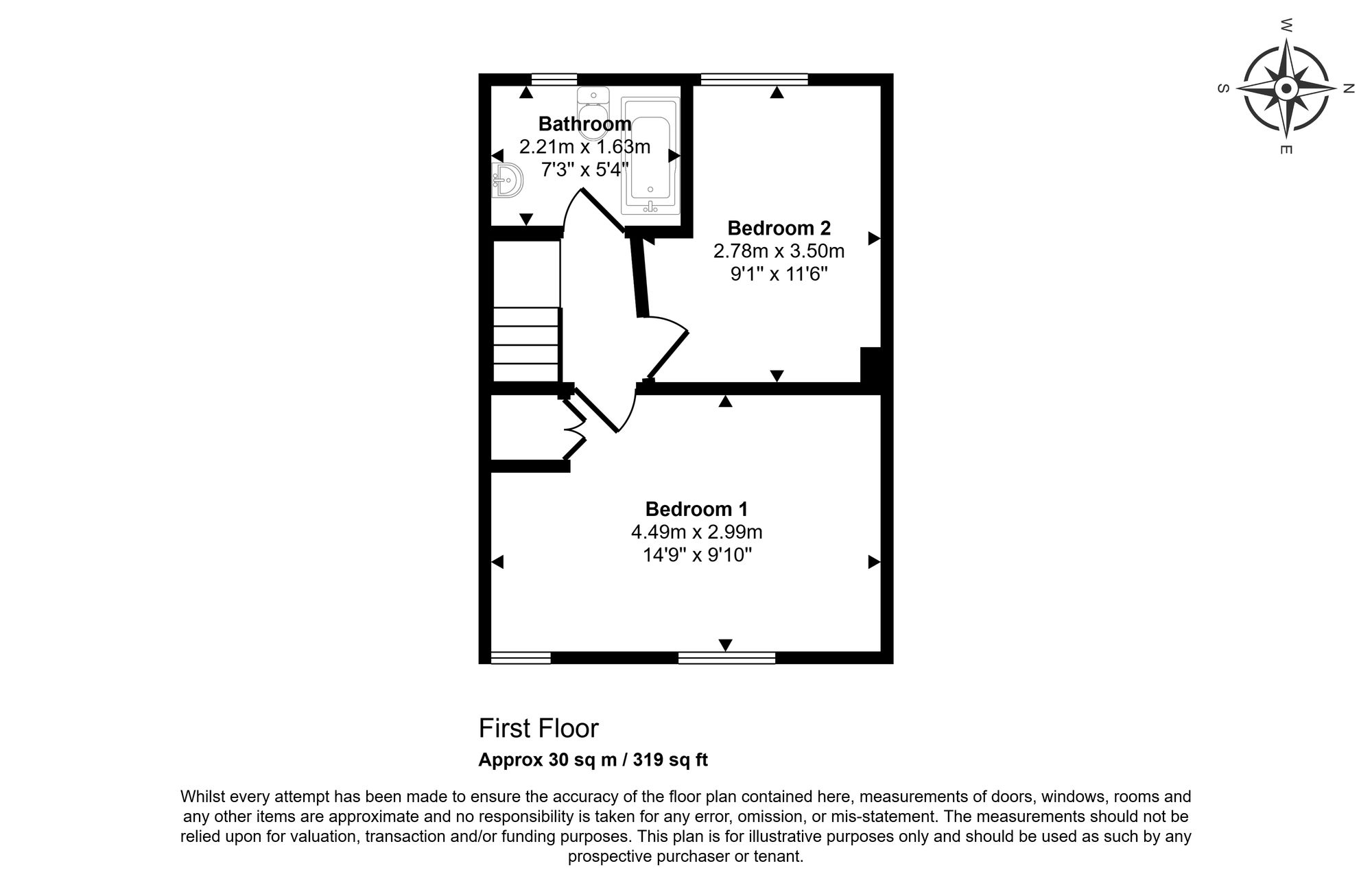 433 Grangemouth Road, Coventry floorplan