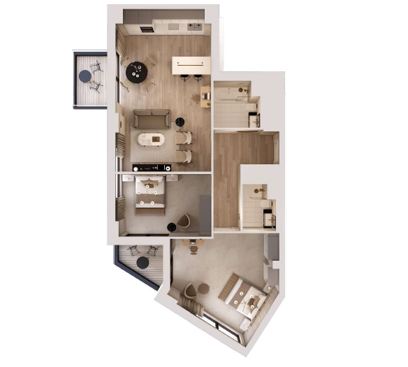 Water Lane, London floorplan