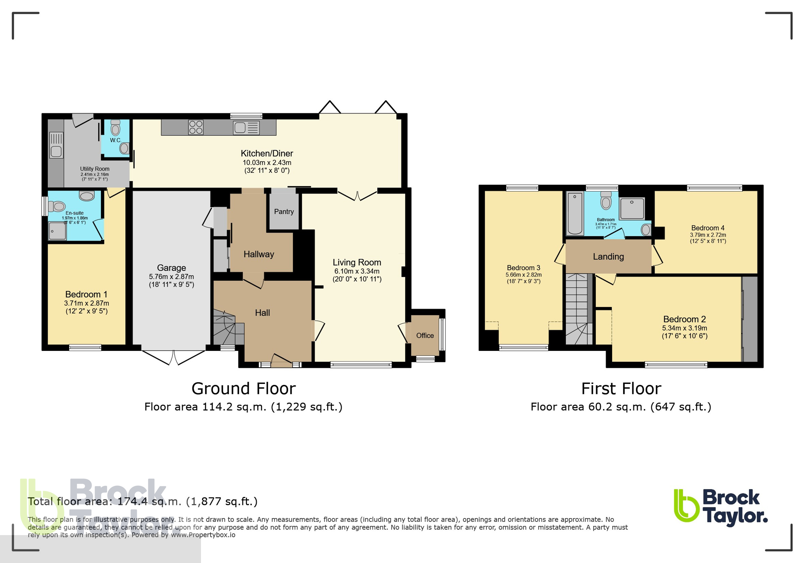 59 Covert Mead, Handcross floorplan