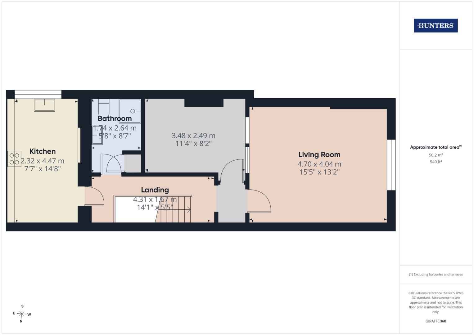 2A, Ascupart Street, Southampton floorplan