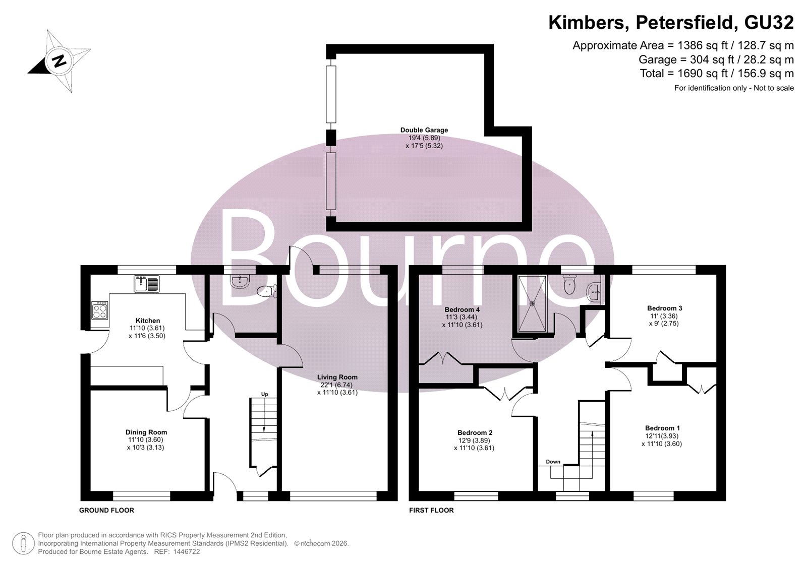33, Kimbers, Petersfield floorplan