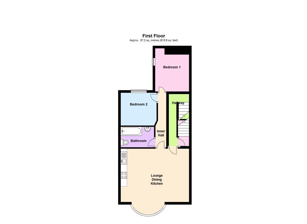 2 Bedrooms Flat to rent in Woodborough Road, Mapperley, Nottingham NG3