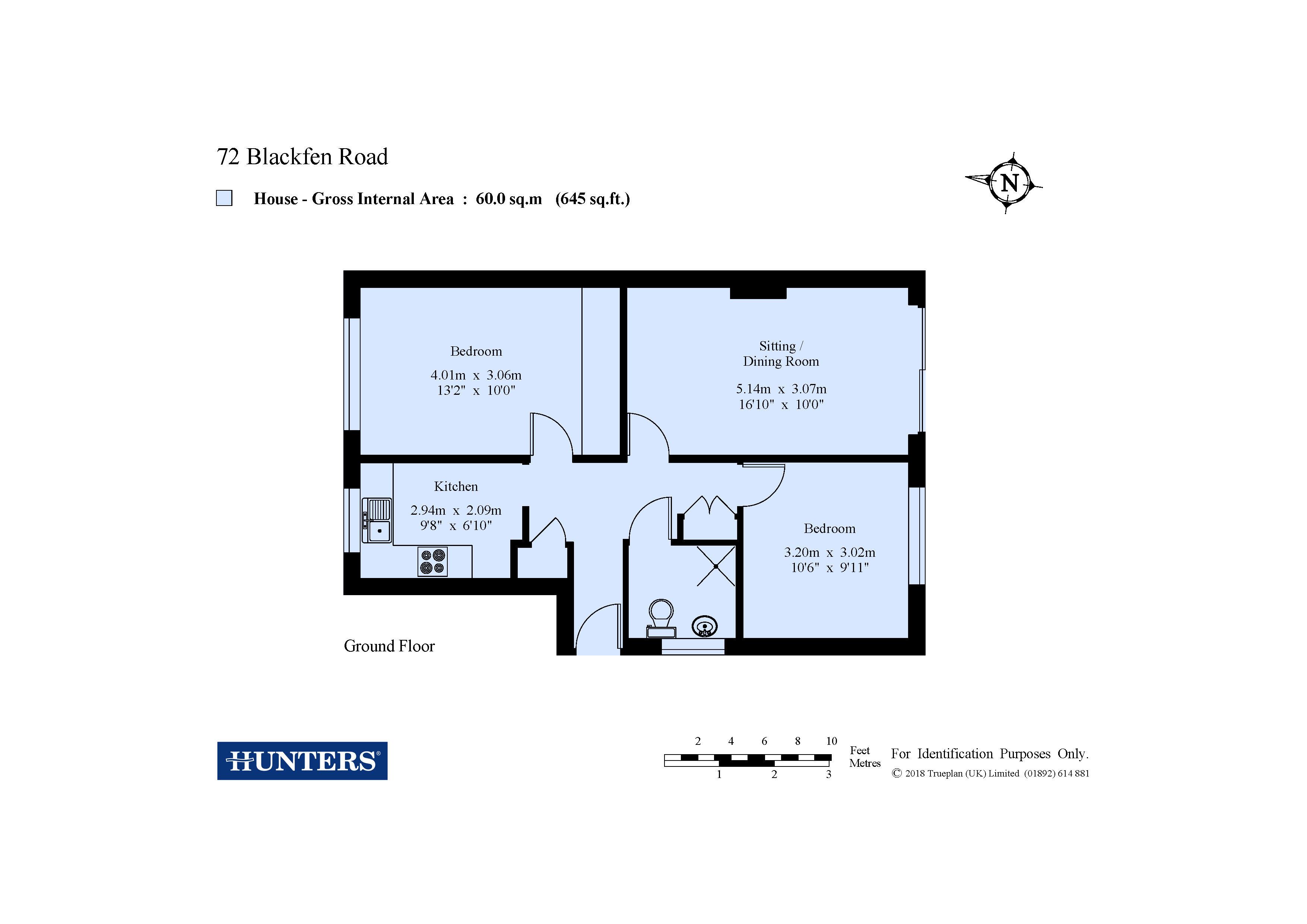 2 Bedrooms Maisonette for sale in Blackfen Road, Sidcup, Kent DA15