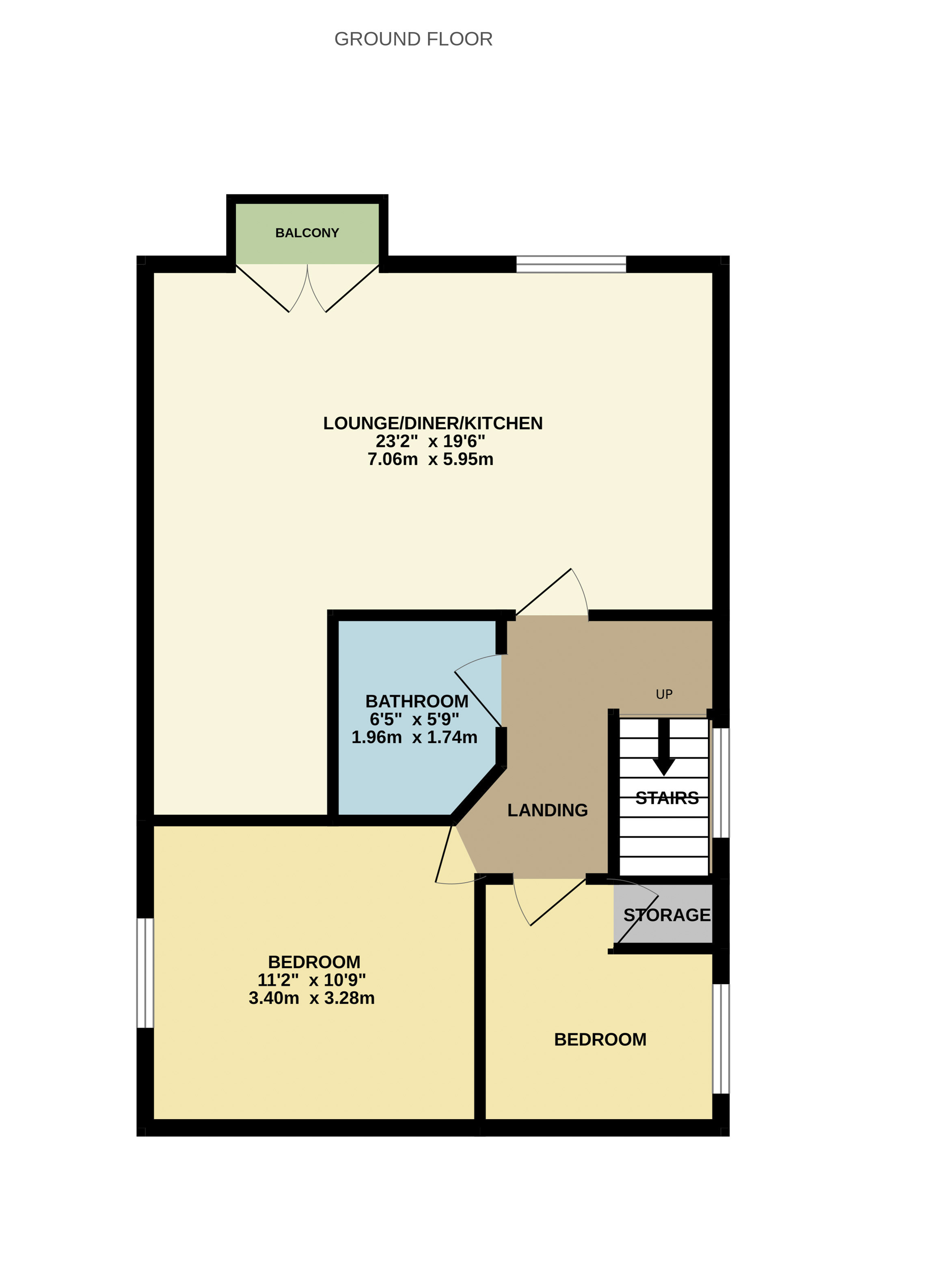 12 Marlborough Court,, Chorley Old Road, Greater Manchester floorplan