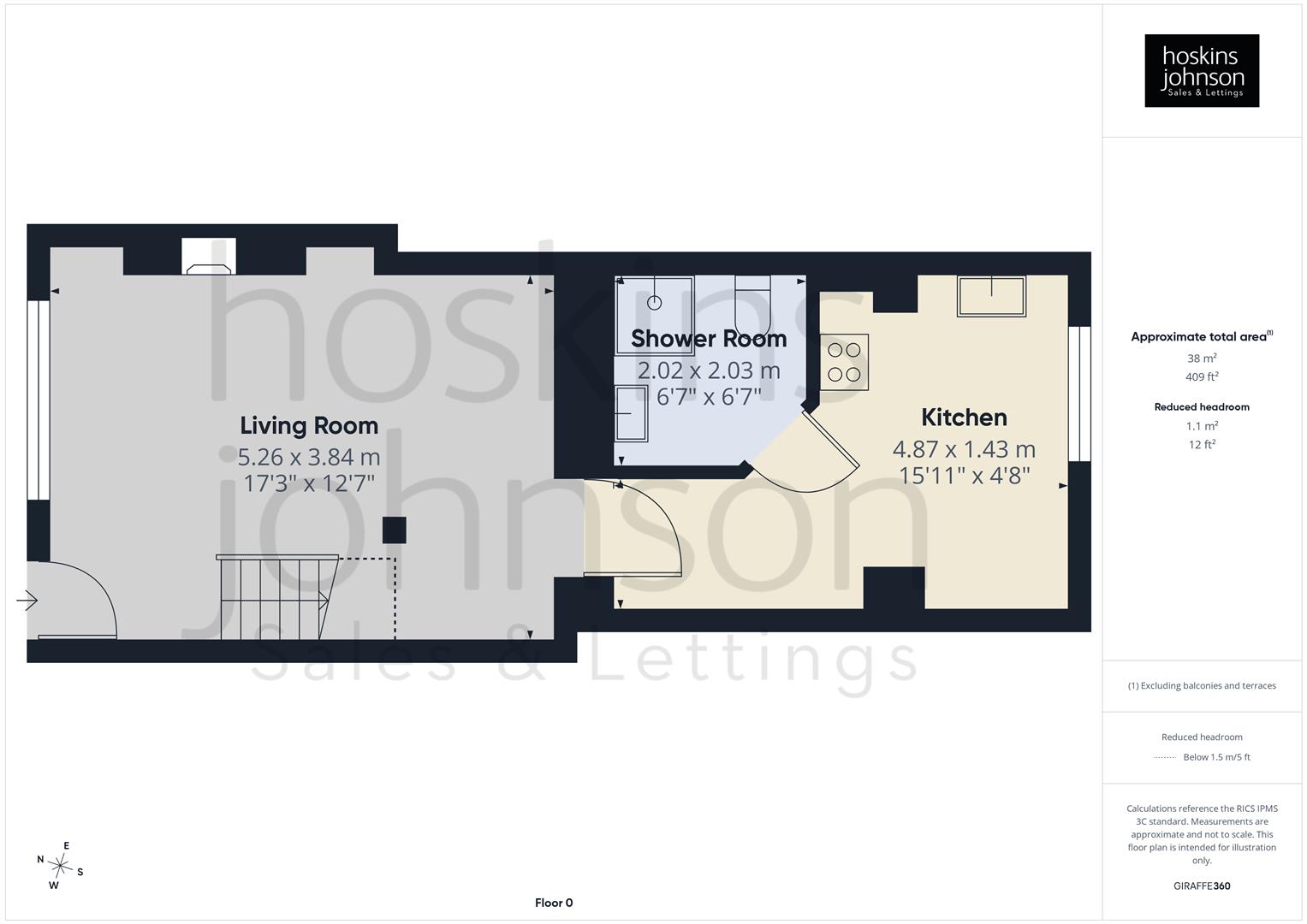 Glyncoch Terrace, Pontypridd floorplan