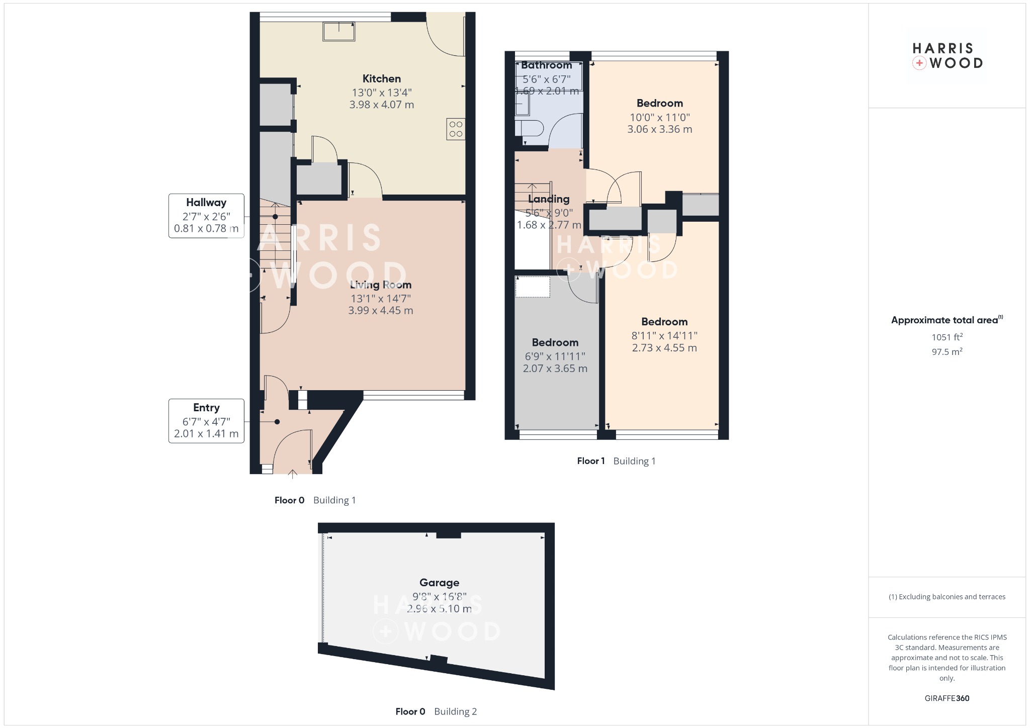 43 Diamond Close, Ipswich, Suffolk floorplan