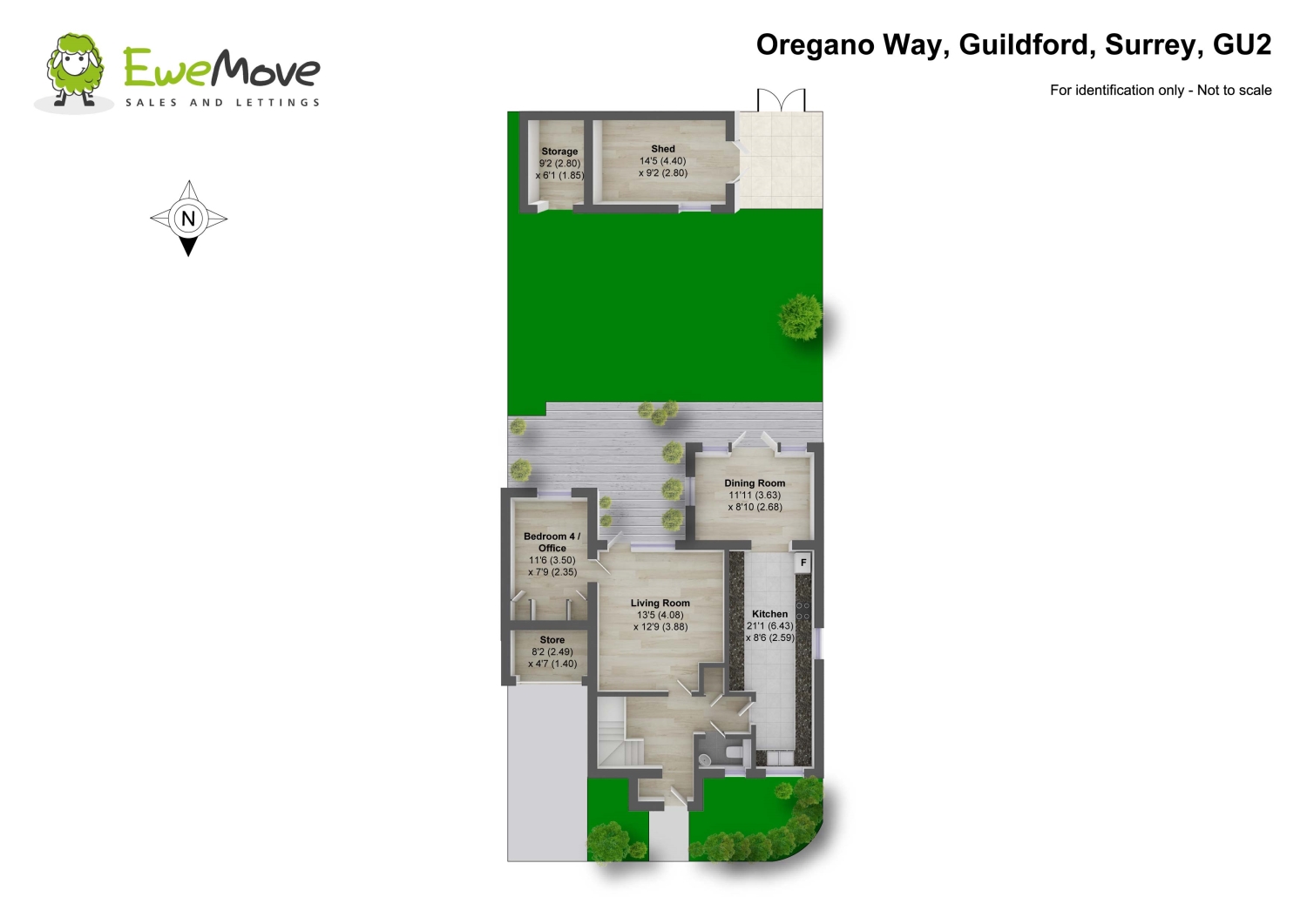 20, Oregano Way, Guildford floorplan