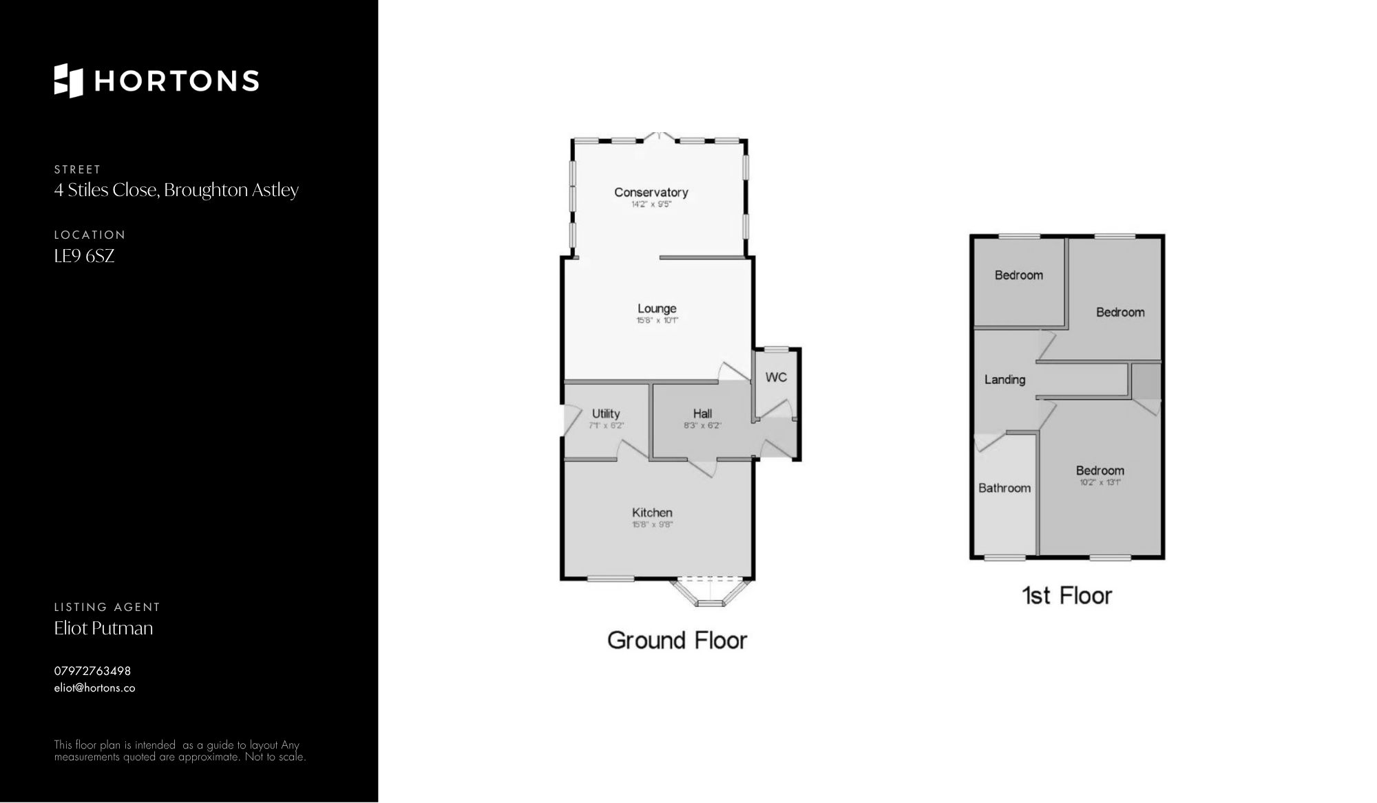 4, Stiles Close, Broughton Astley, LE9 floorplan