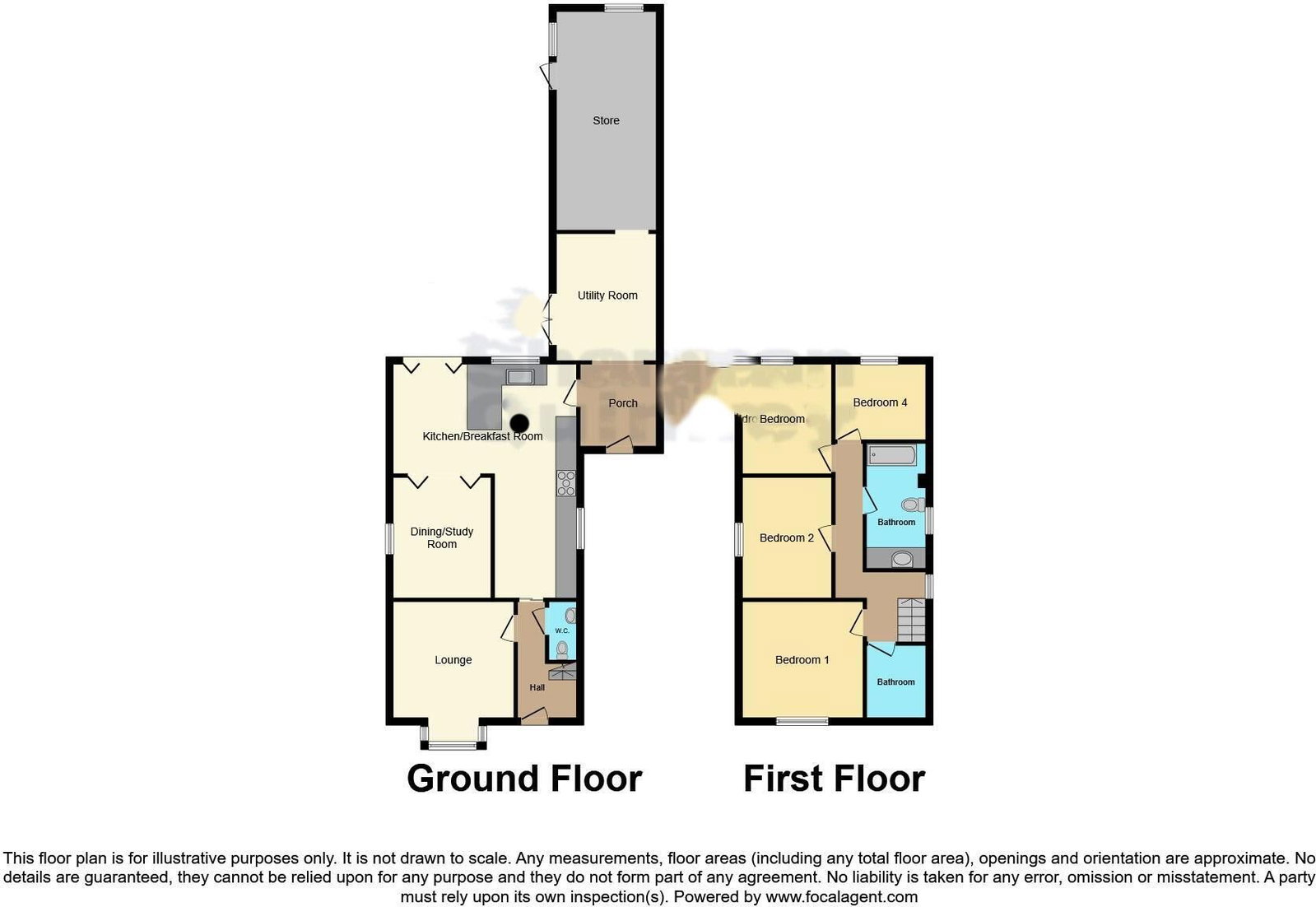 53, West End, Peterborough floorplan