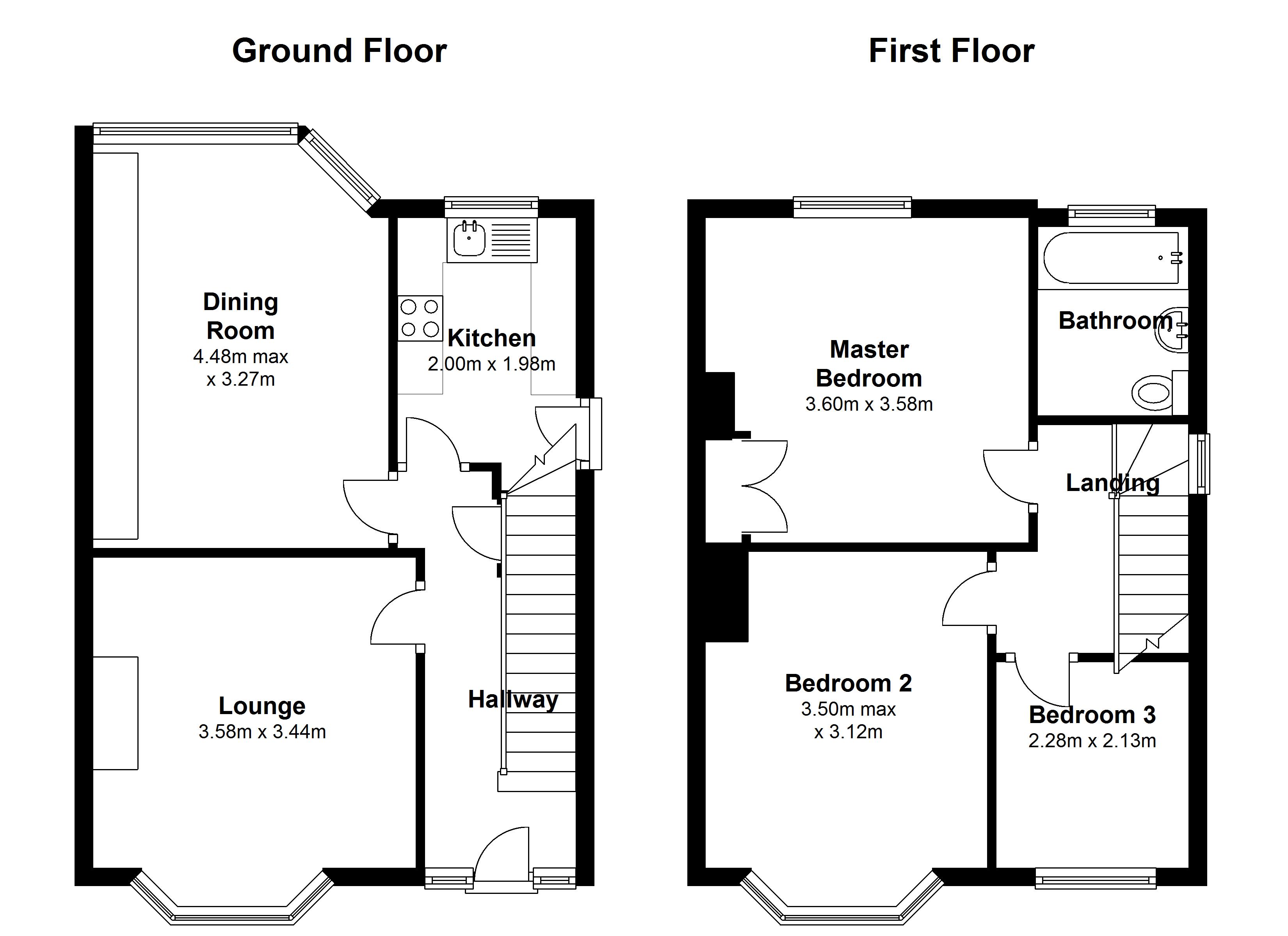 3 Bedrooms Terraced house to rent in Cherry Garden Road, Canterbury CT2