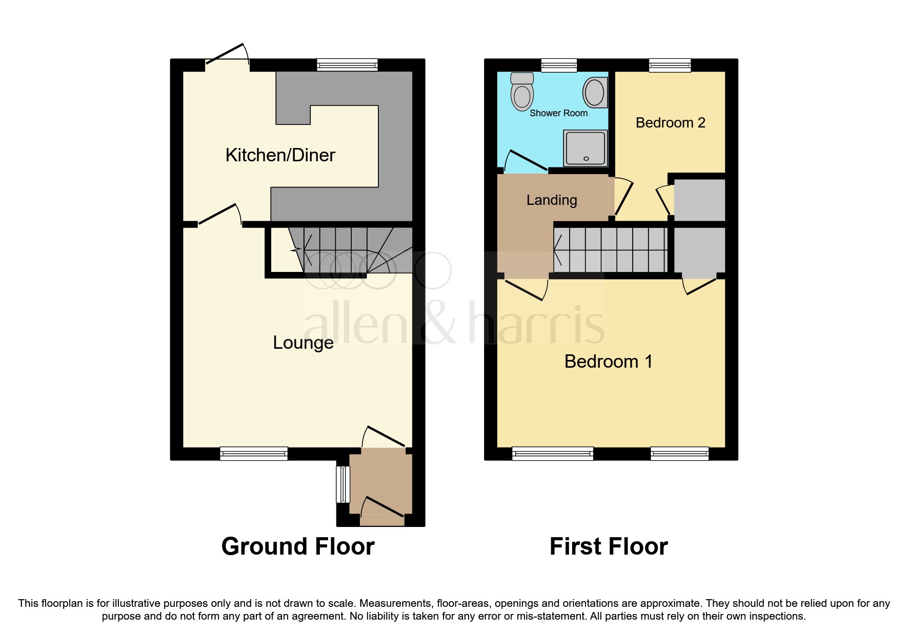 Gadshill Drive, Stoke Gifford, Bristol BS34, 2 bedroom end terrace