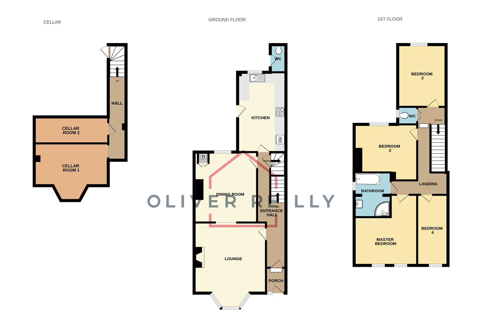 7, Coronation Street, Newark floorplan
