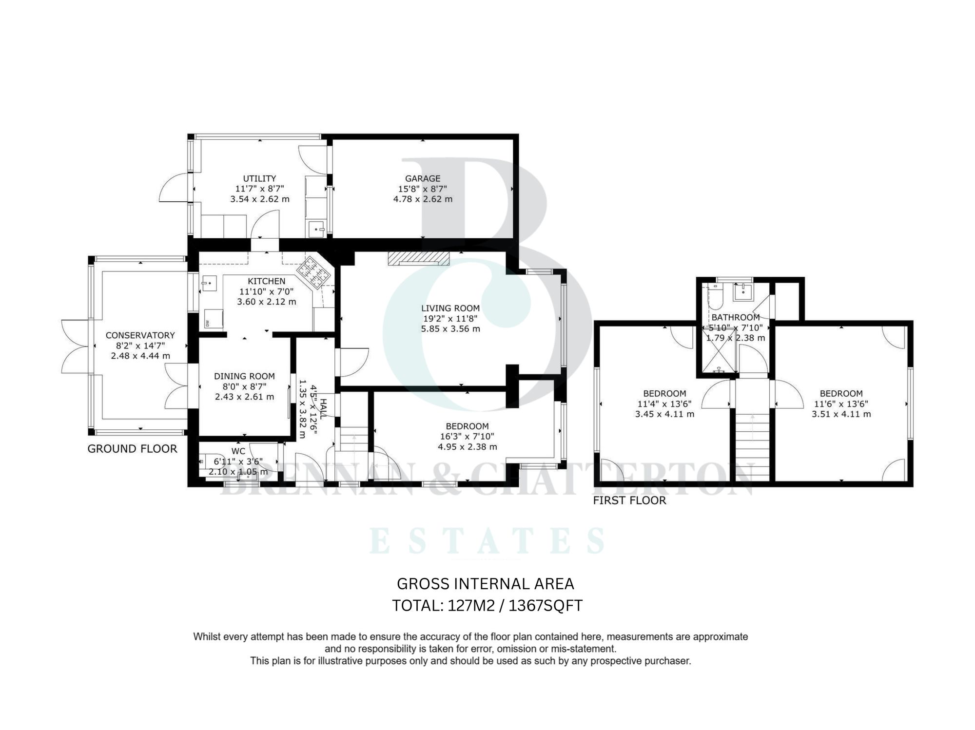 22 North Avenue, Bognor Regis floorplan