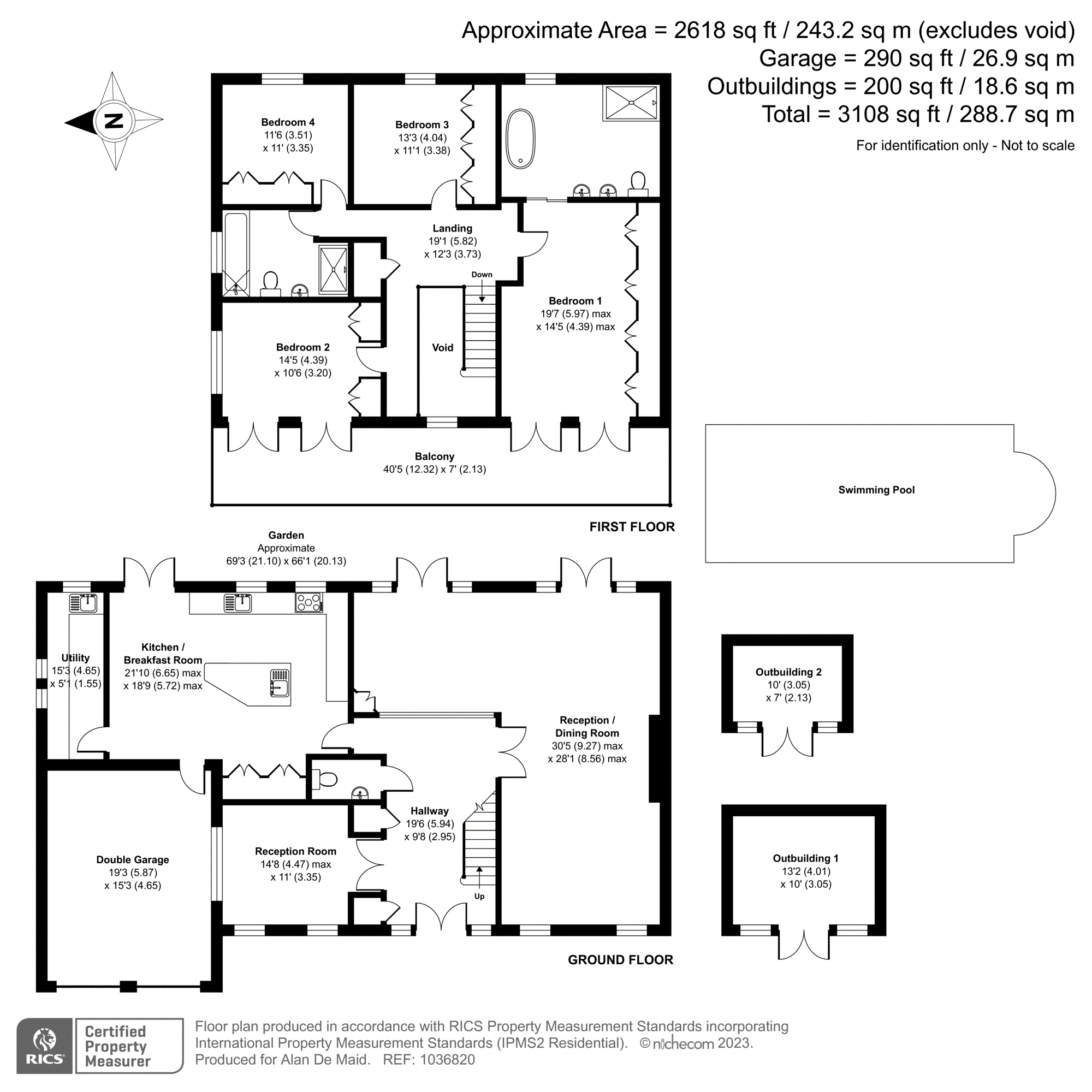 Bosque Lado,, Park Avenue, Farnborough Park floorplan