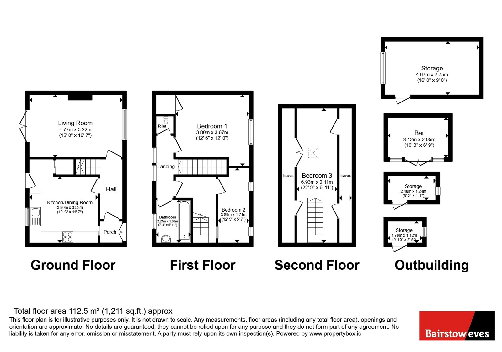28, White Hart Lane, Romford floorplan