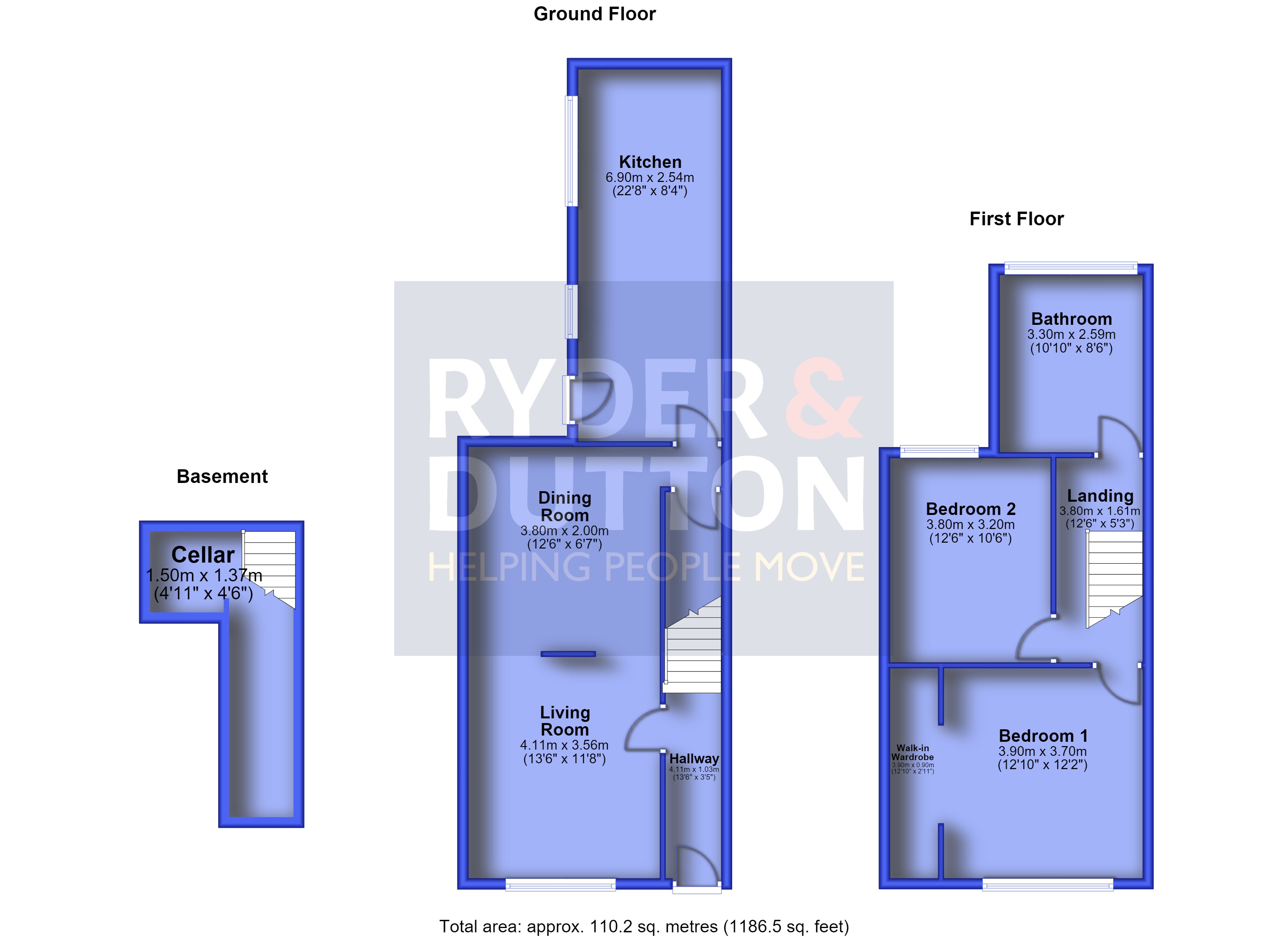 11, Kershaw Road, Manchester floorplan
