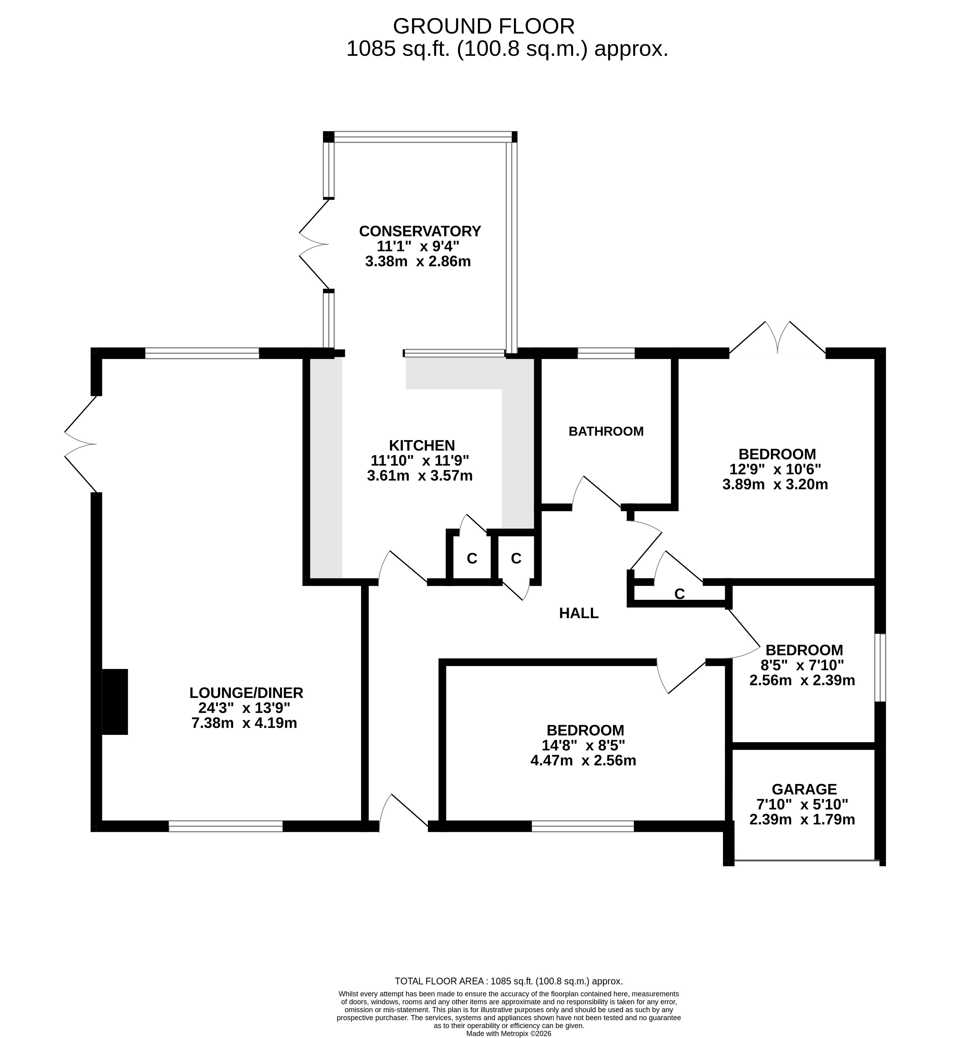 22, High Bank, Skipton floorplan