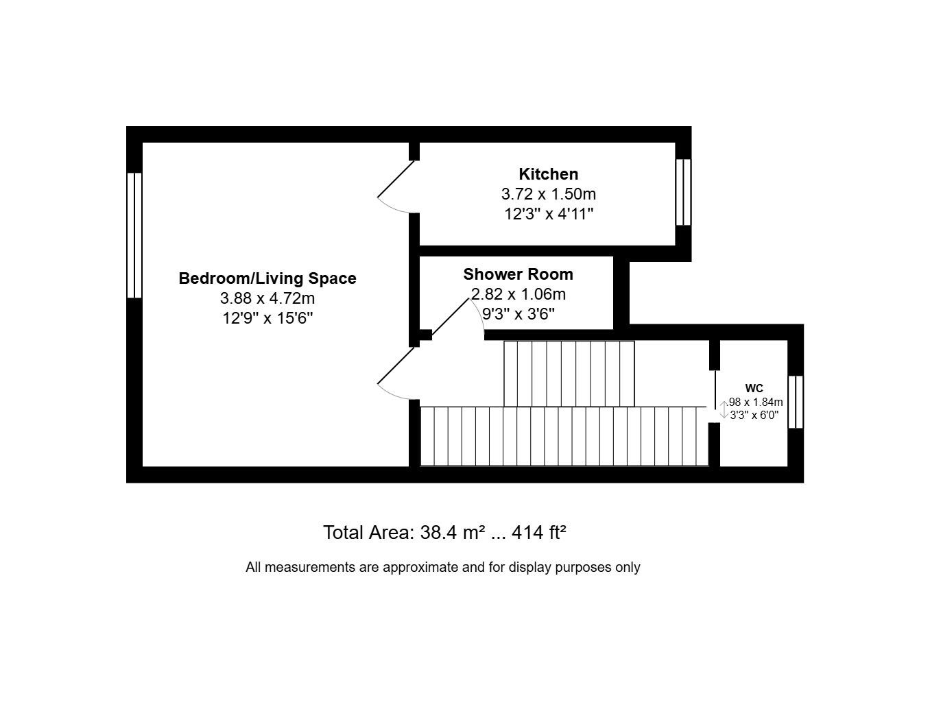 Basement Flat, 4 Royal Terrace, Southport floorplan