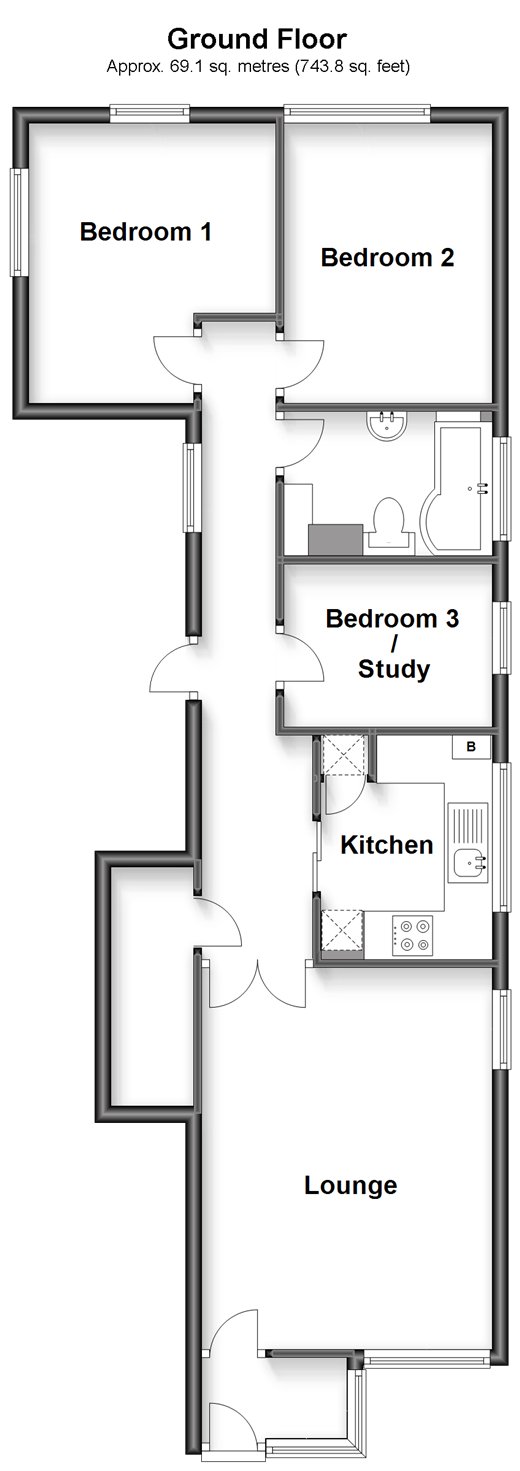 Reigate Hill, Reigate, Surrey RH2, 3 bedroom for sale