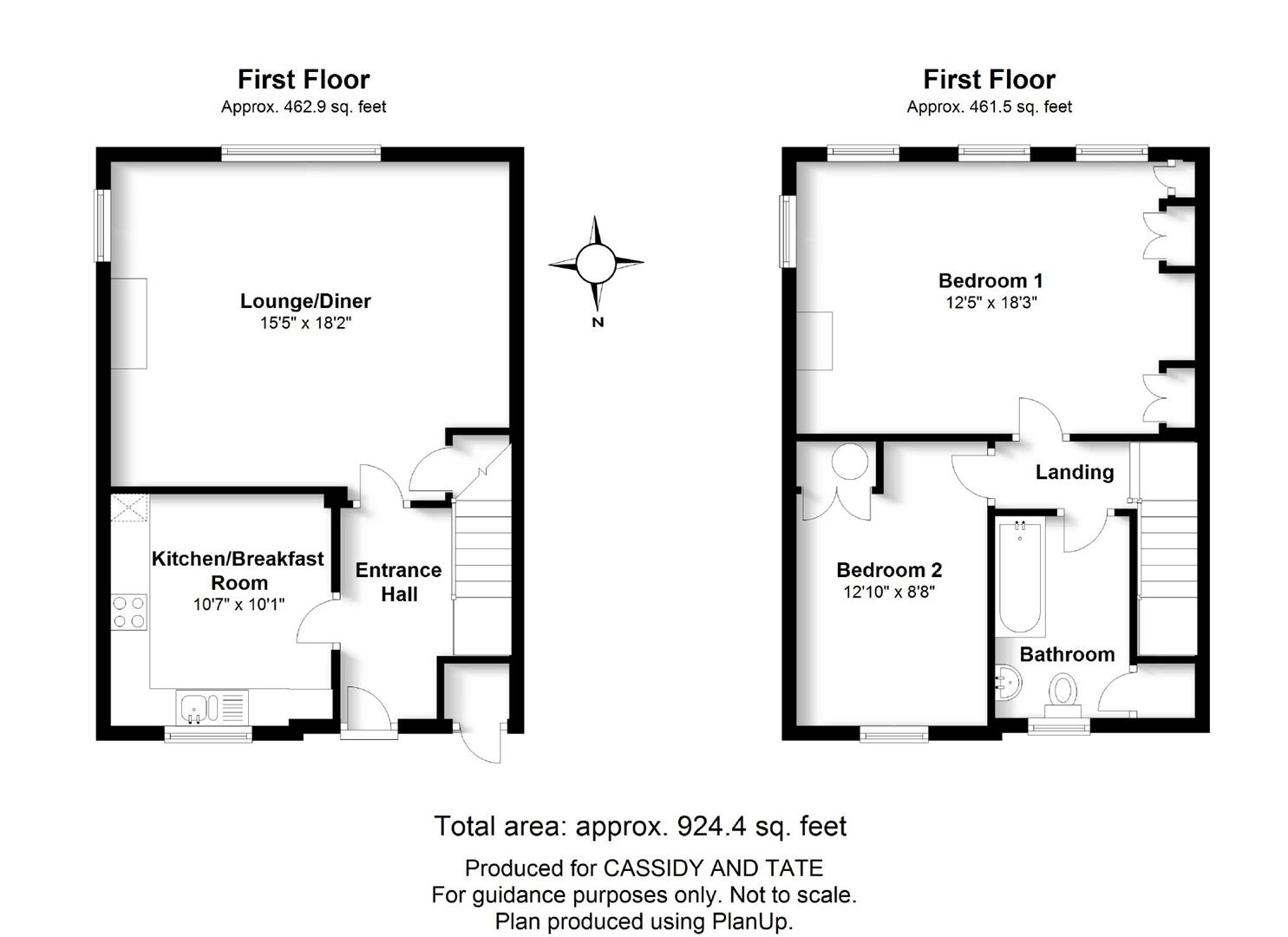 84, Hughenden Road, St Albans floorplan