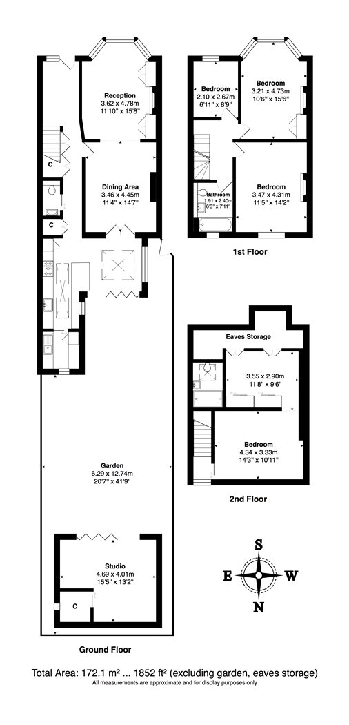 4 Bedrooms Terraced house to rent in Liddell Gardens, London NW10