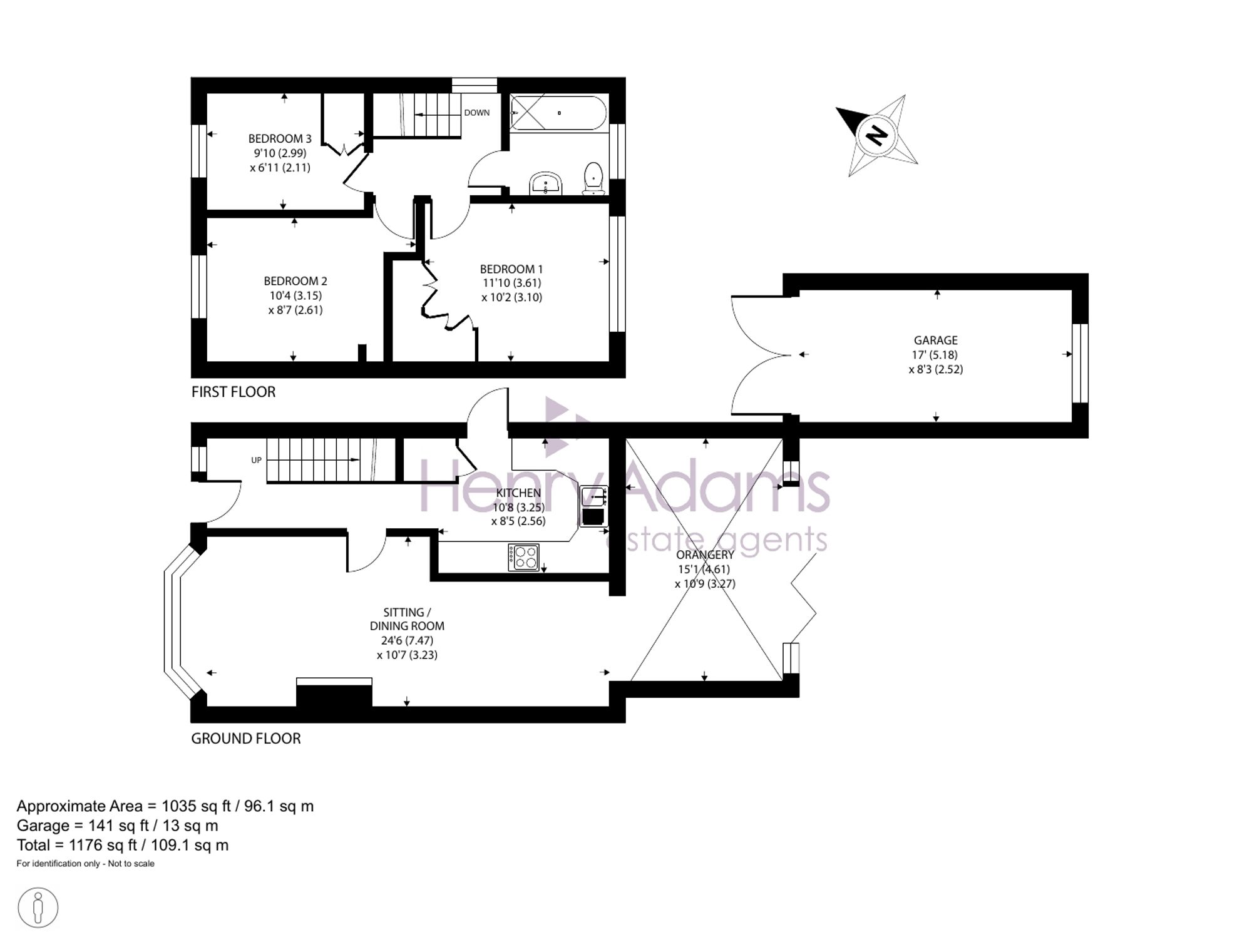 4 Whitley Close, Emsworth floorplan