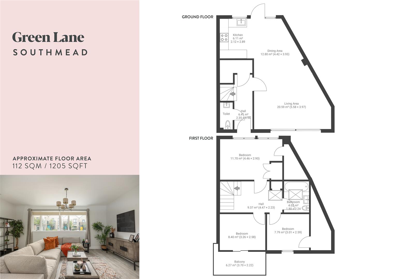 9, Green Lane, Bristol floorplan