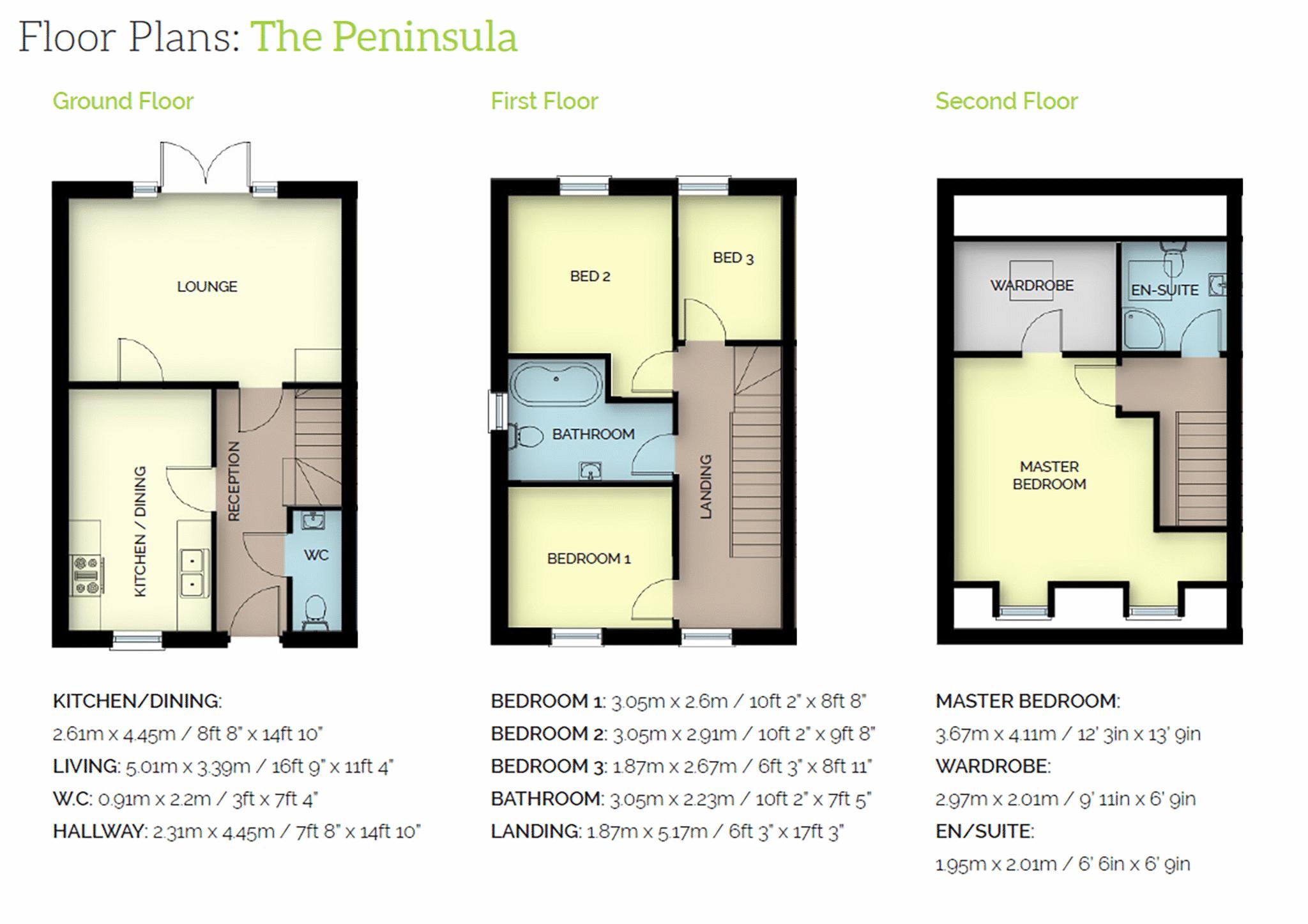 4 Bedrooms Semi-detached house for sale in Plot 78, Mansion Gardens, Penllergaer, Swansea SA4