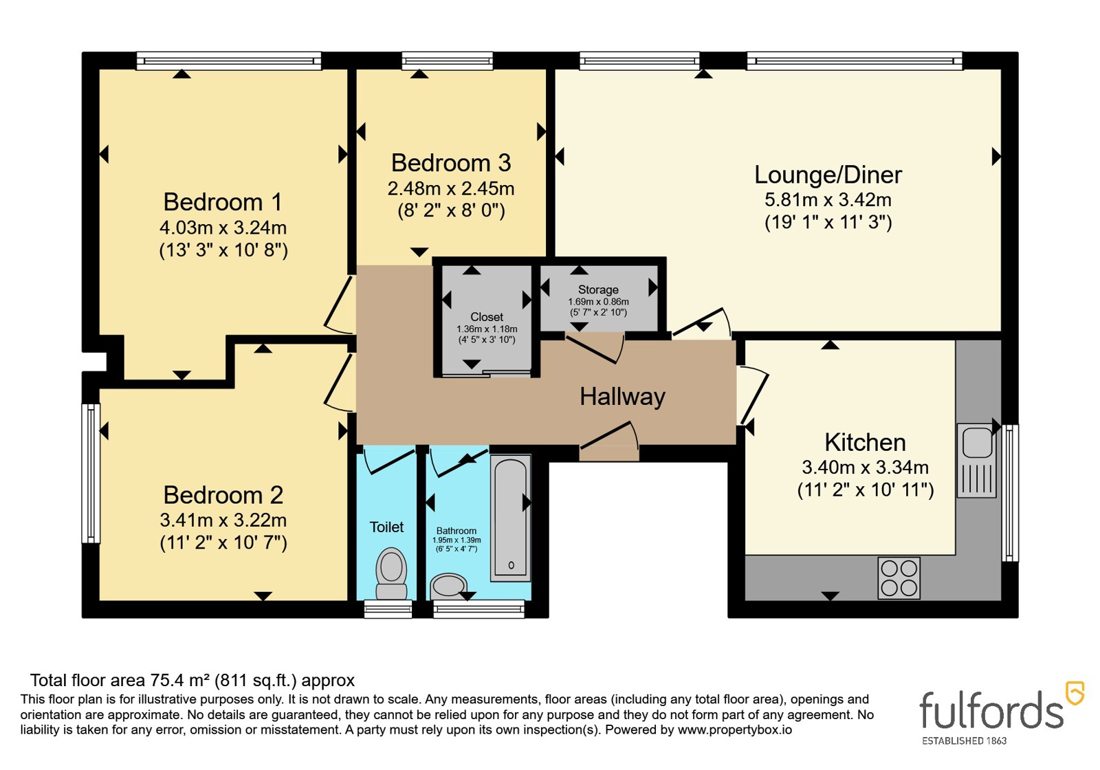 1, Barne Close, Plymouth floorplan
