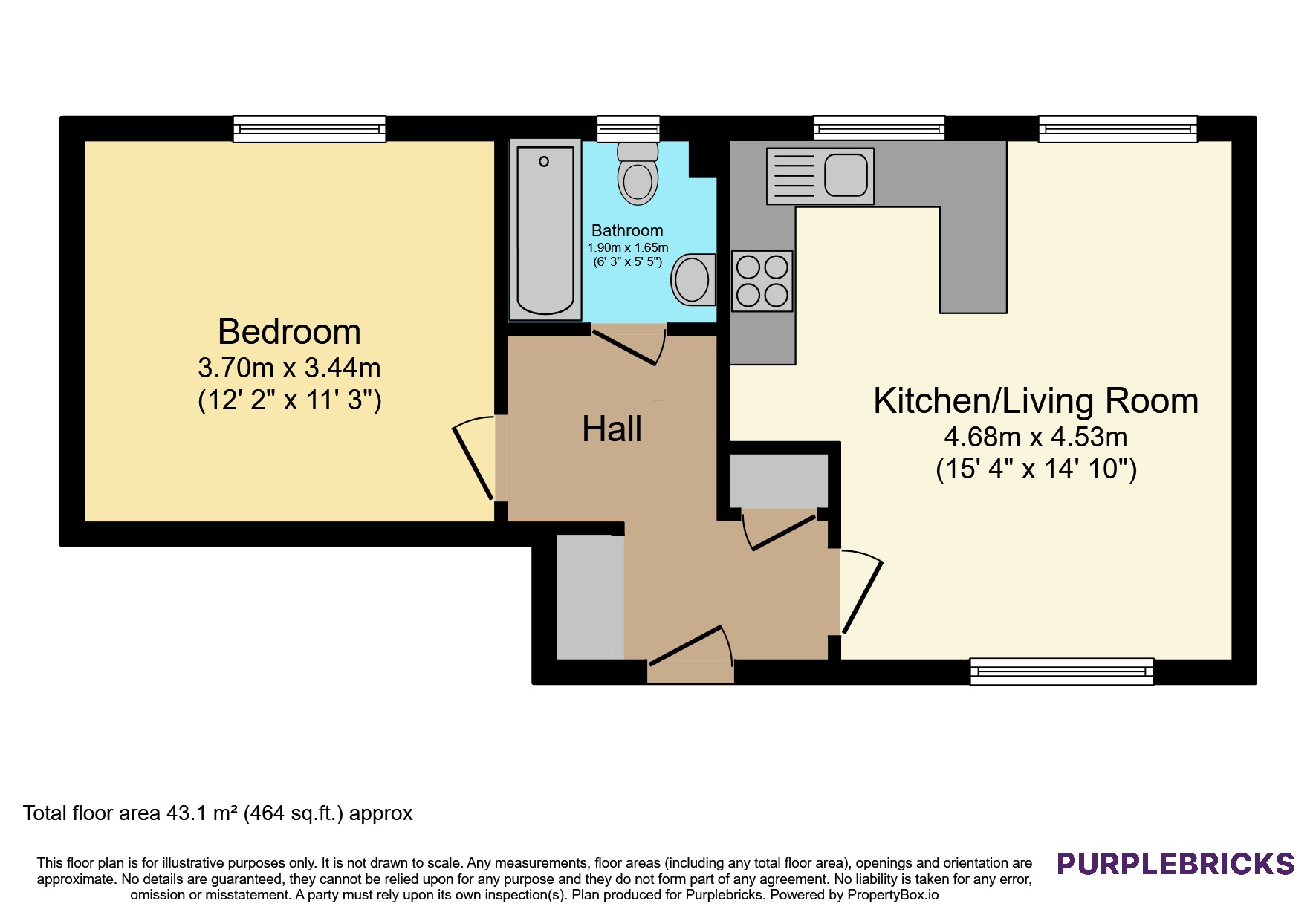 Holborn Green, Leeds floorplan