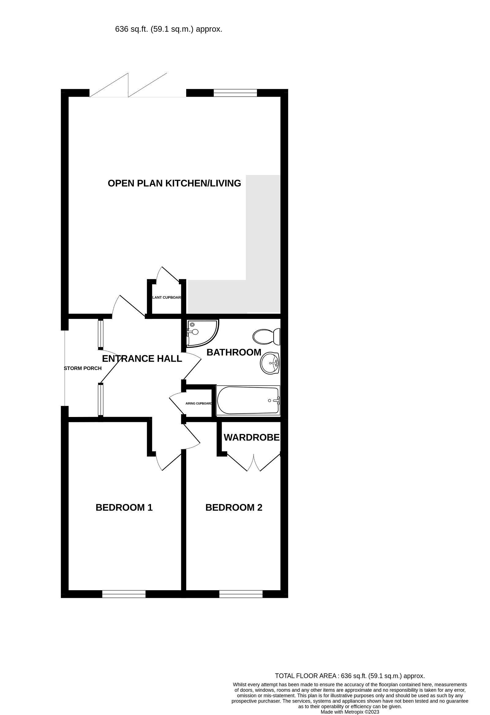 Melton Road, Wymondham, Norfolk NR18, 2 bedroom semidetached bungalow