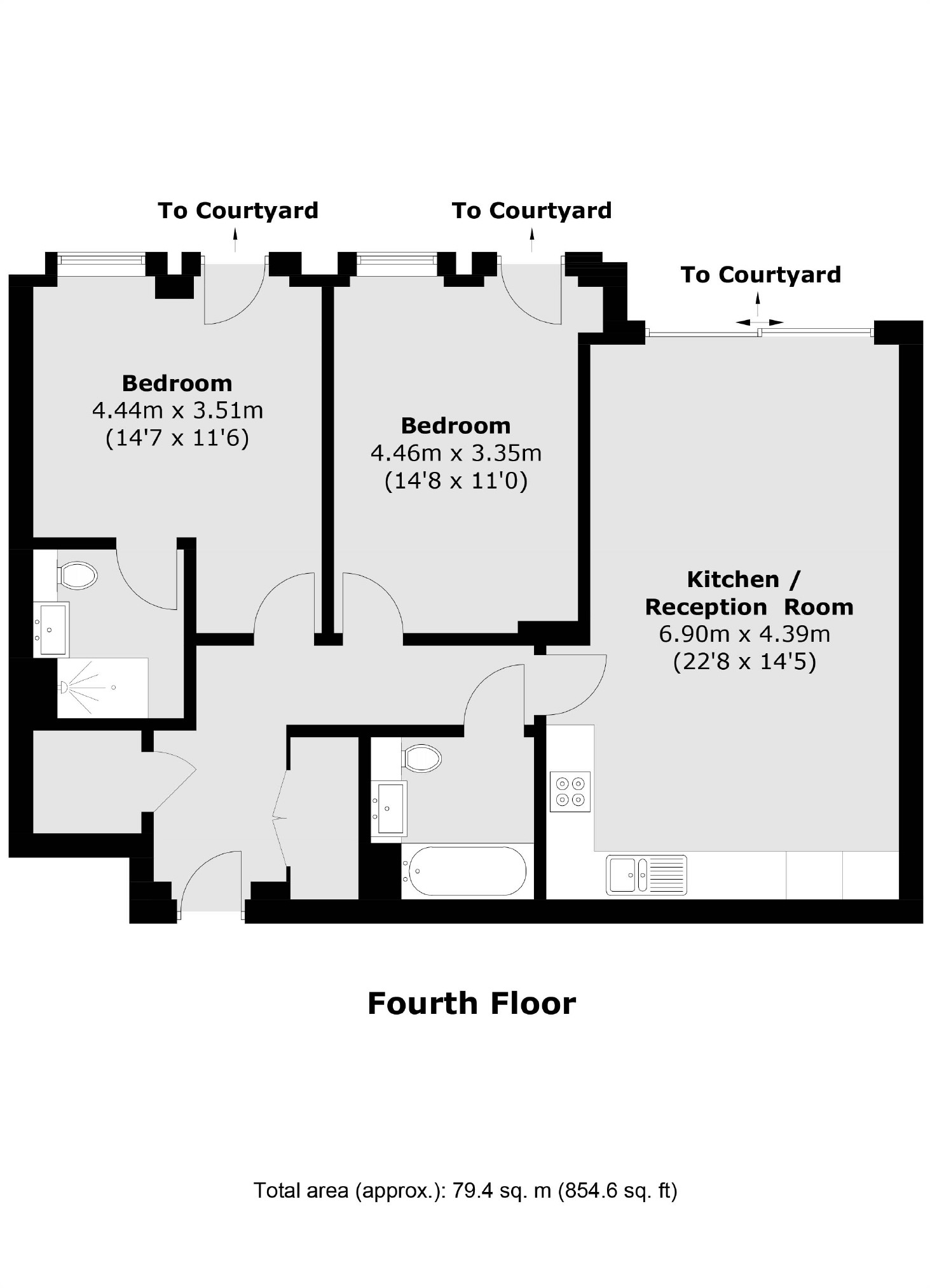 30 Ingrebourne Apartments, 5, Central Avenue, London floorplan