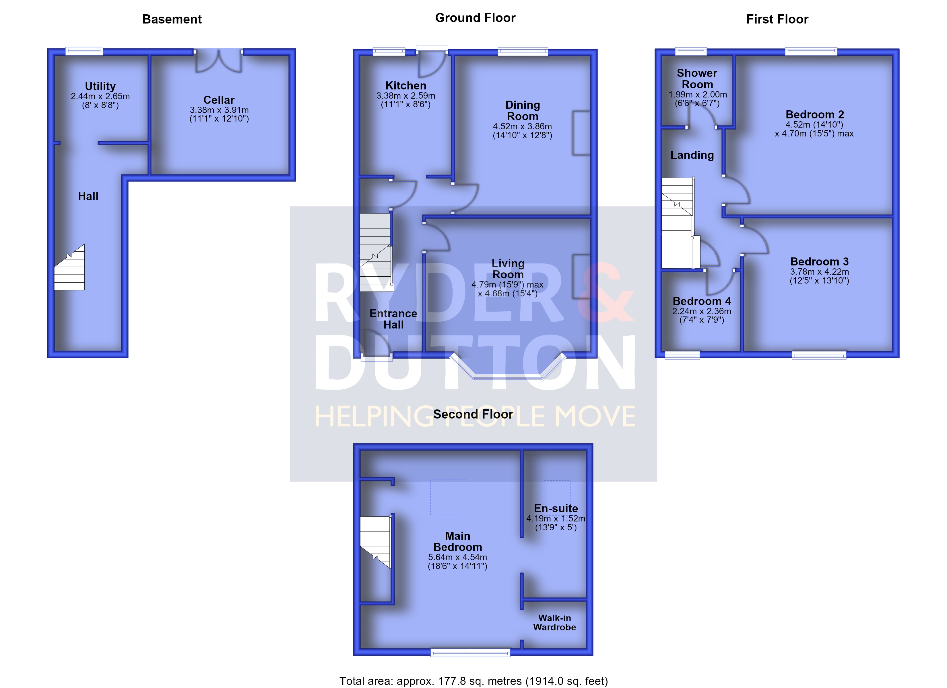Rhodesia Avenue, West Yorkshire floorplan