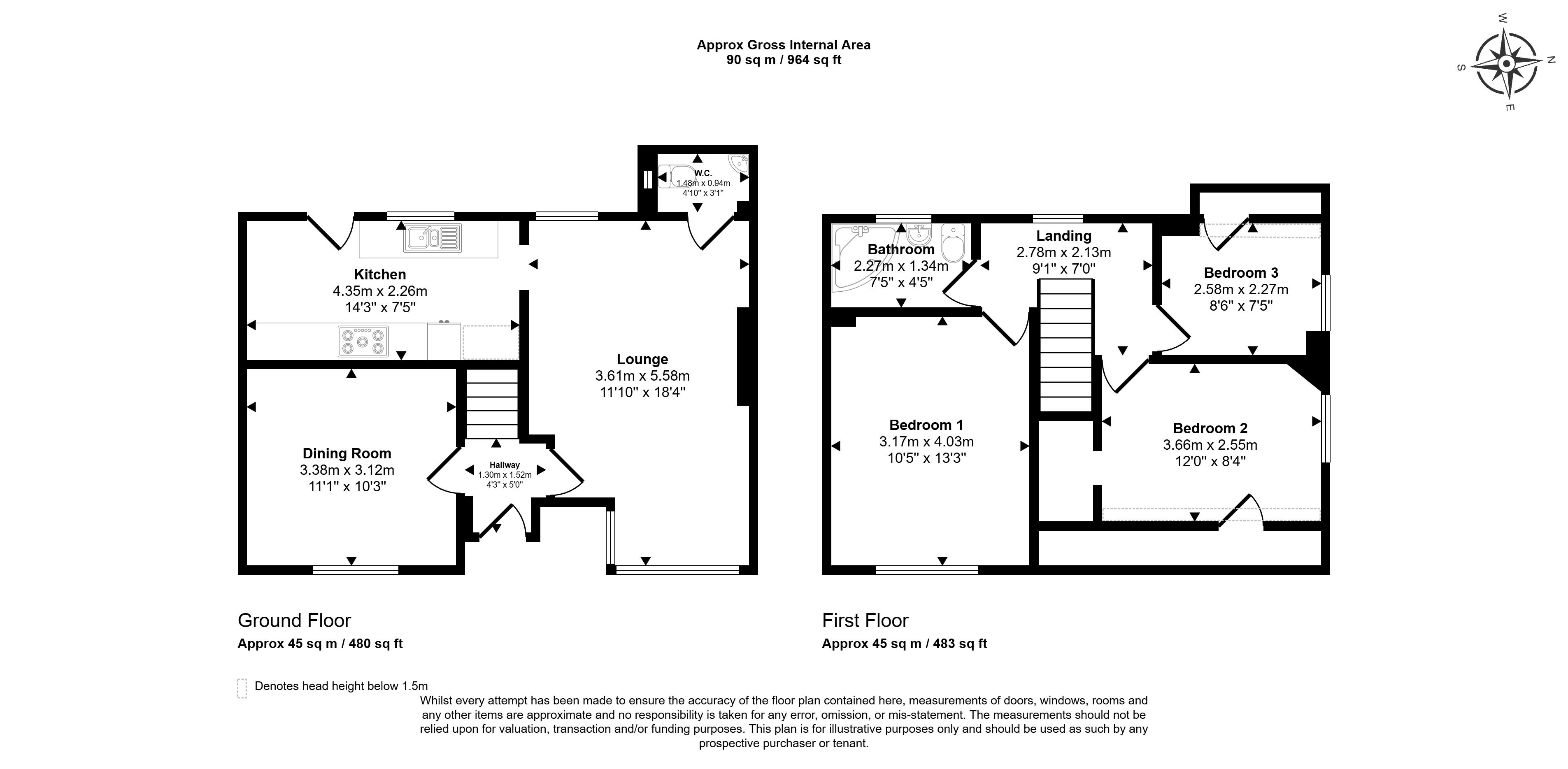 221, Lowfield Street, Dartford floorplan