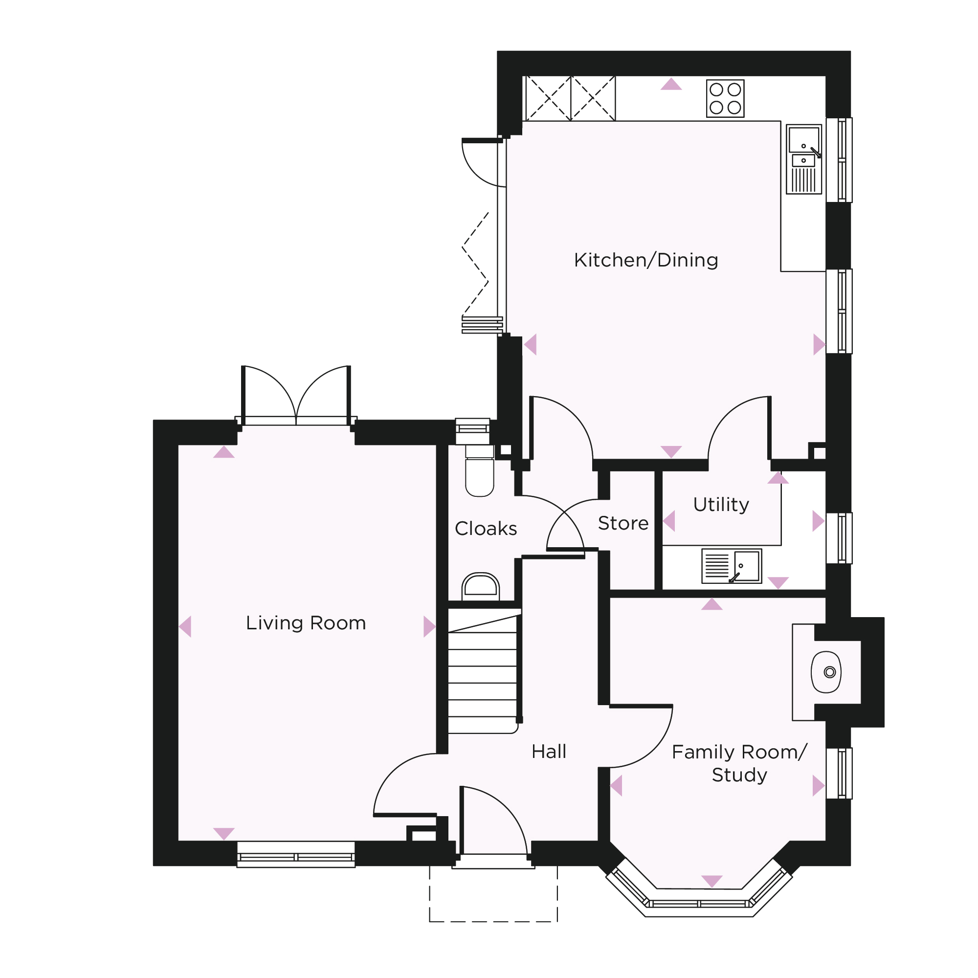 Opal_Plot97, Pickford Green Lane, Coventry floorplan