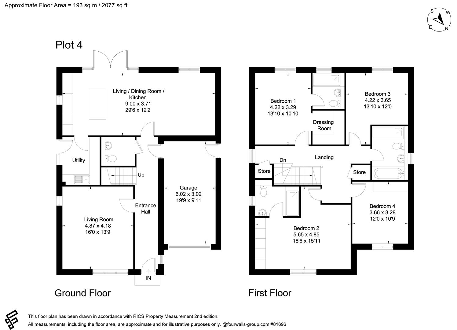 4, Martins Yard, Corsham floorplan