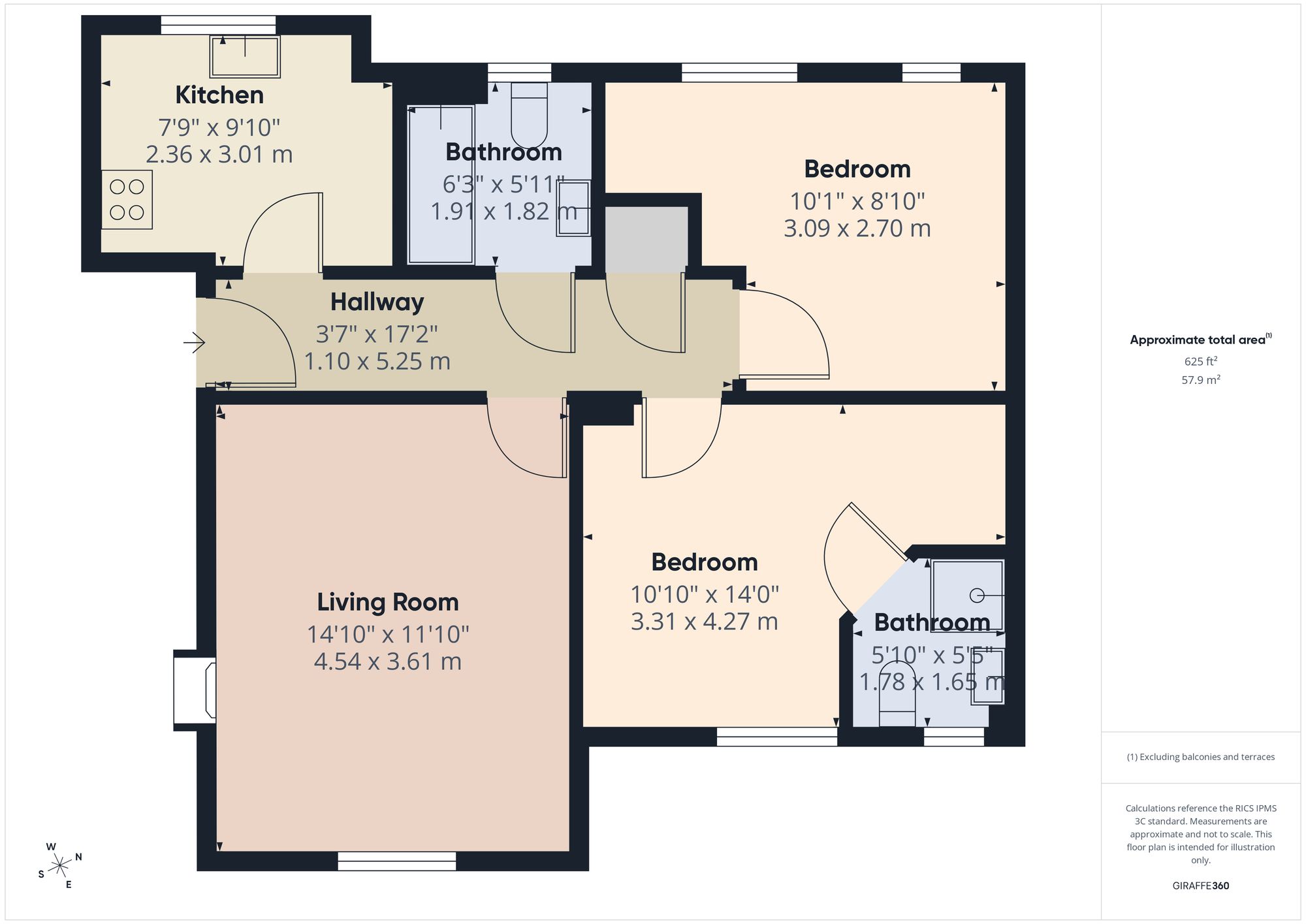 1f Cassin Drive, Cheltenham floorplan