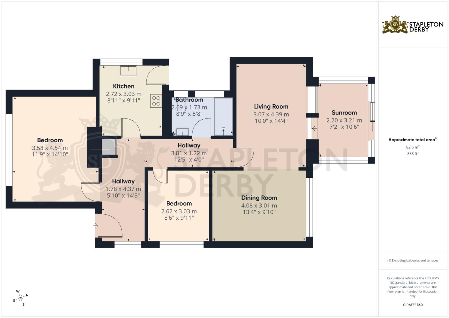1, Lowther Drive, Prescot floorplan