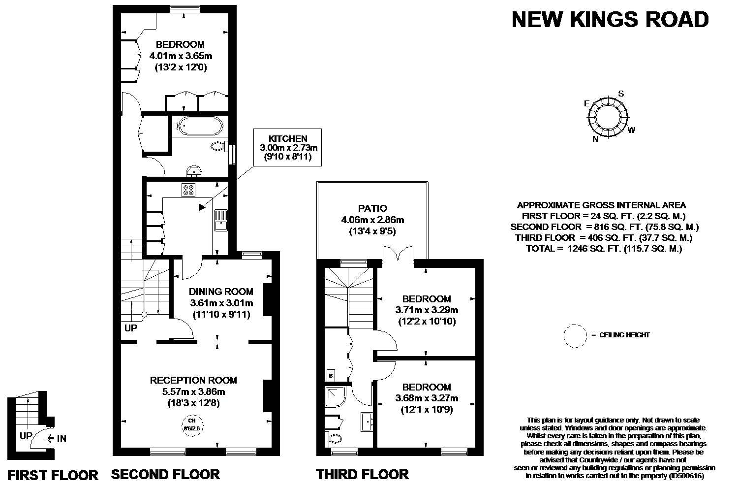 3 Bedrooms Flat for sale in New Kings Road, London SW6