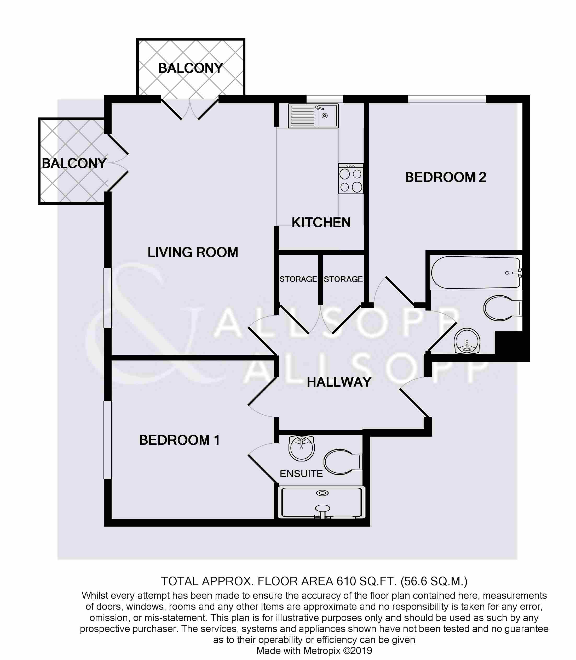 2 Bedrooms Flat to rent in Philmont Court, Coventry, West Midlands CV4