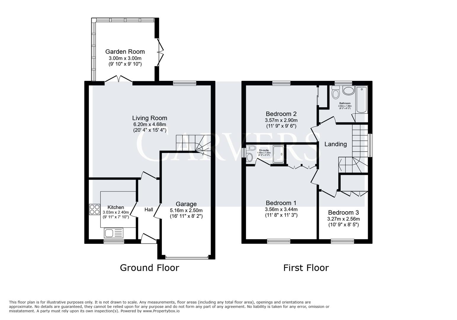 3, Hawthorn Drive, Barnard Castle floorplan