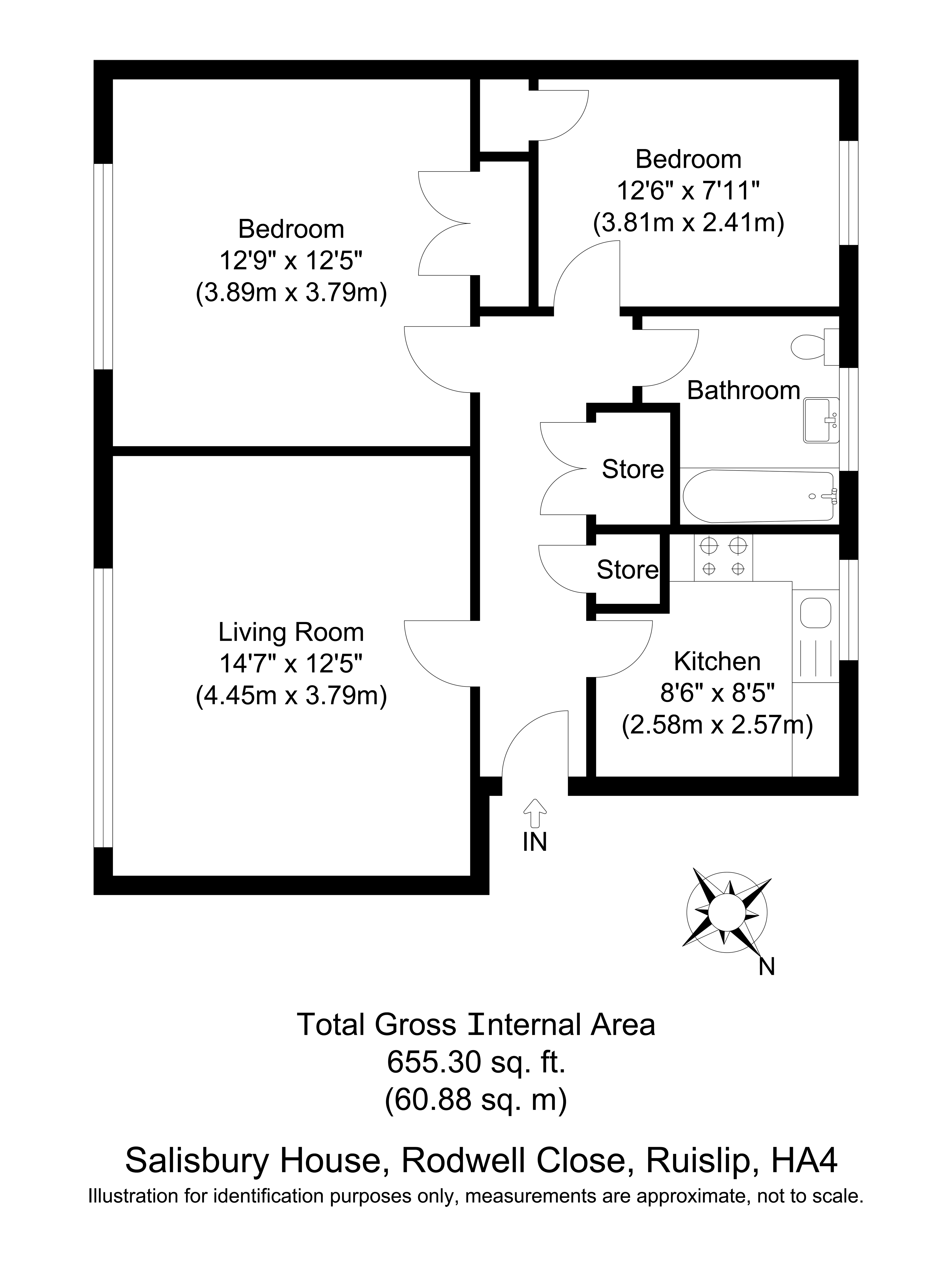 2 Bedrooms Flat for sale in Rodwell Close, Ruislip Manor, Ruislip HA4